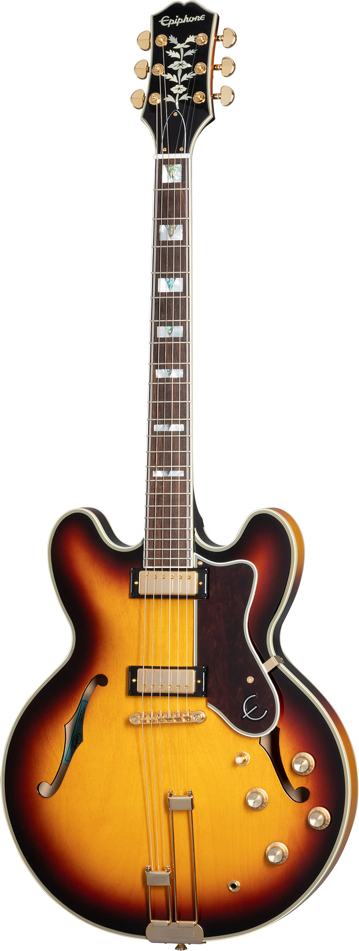 Epiphone Sheraton Vintage Sunburst Rosewood Fingerboard