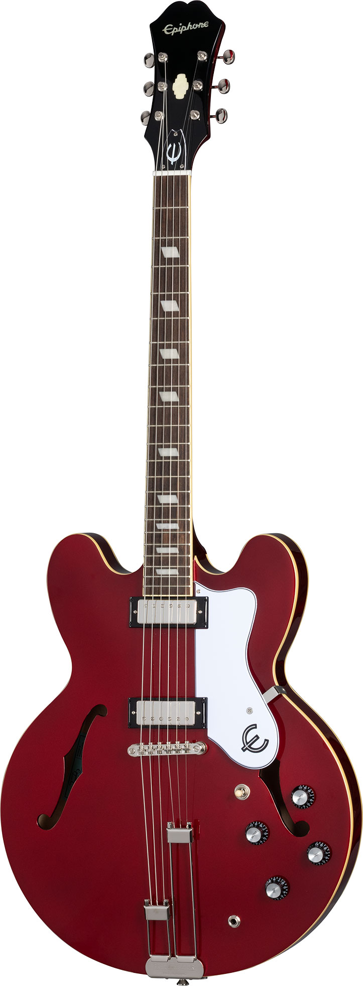 Epiphone Riviera Sparkling Burgundy Rosewood Fingerboard