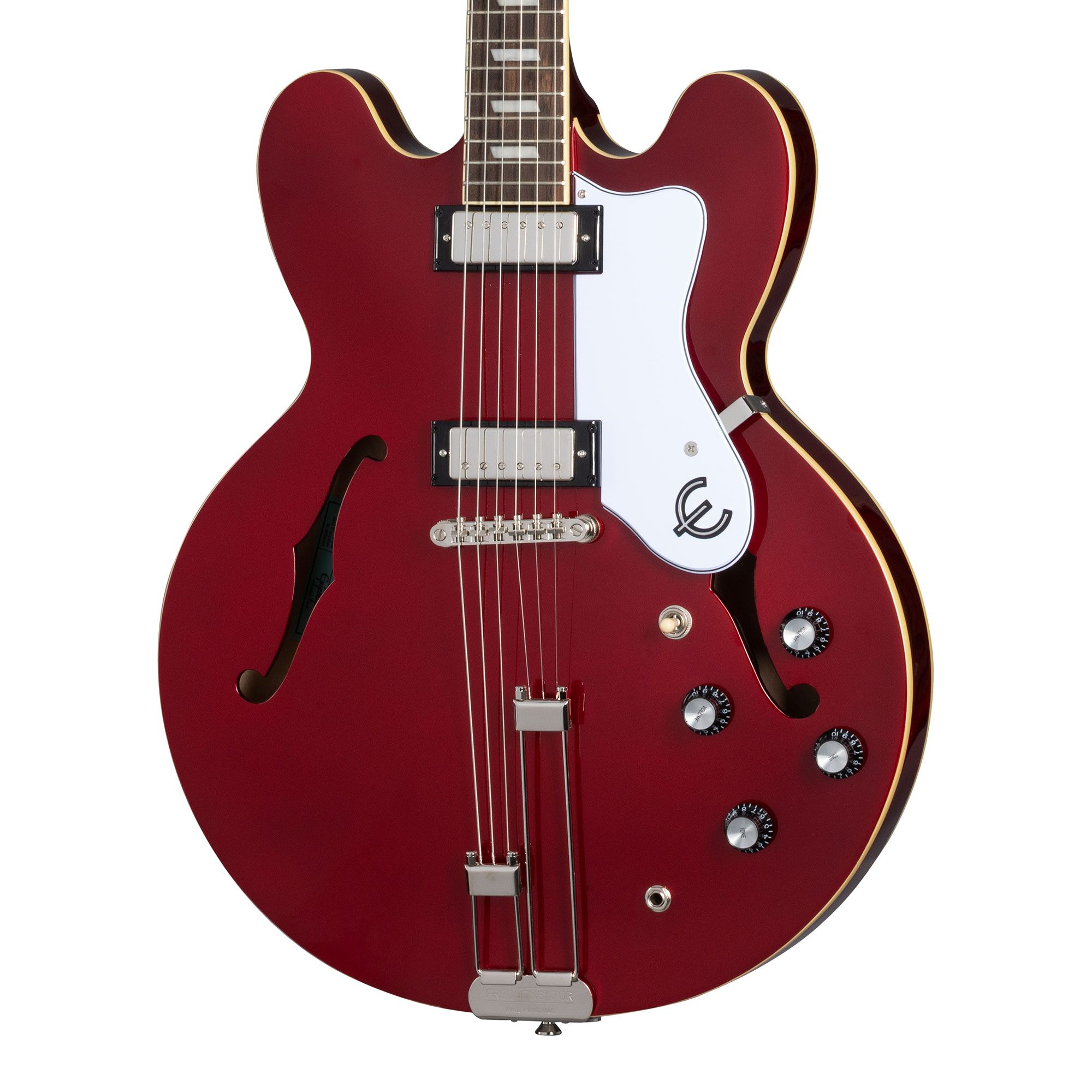 Epiphone Riviera Sparkling Burgundy Rosewood Fingerboard