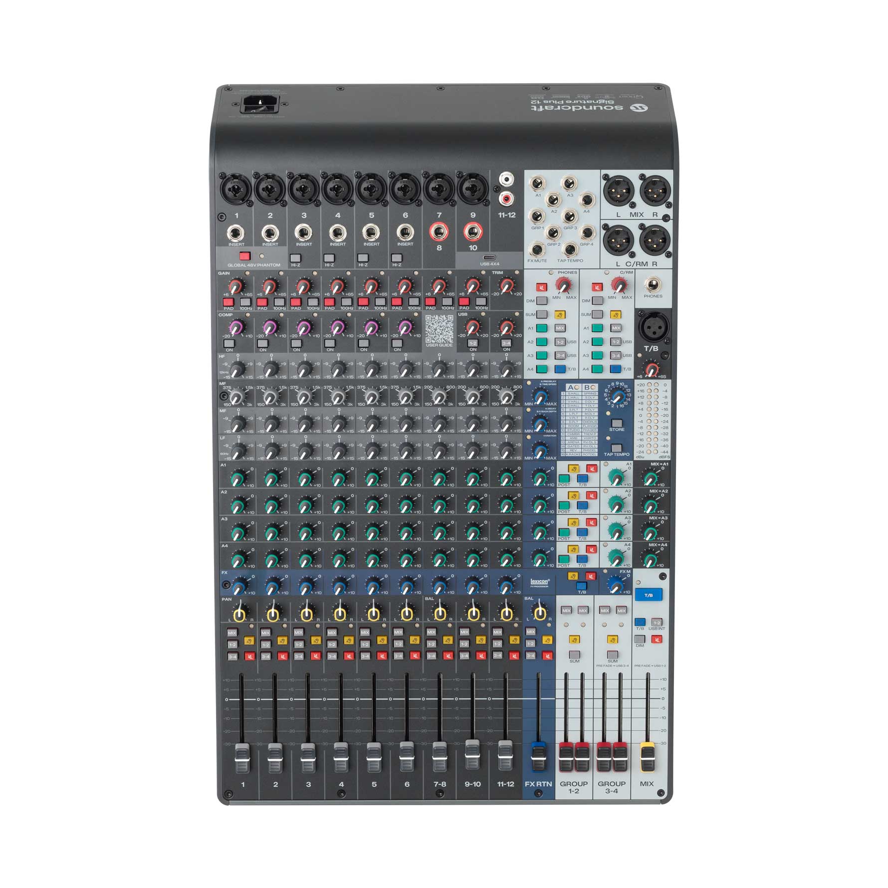 Soundcraft Signature Plus 12 (Includes Rack Kit)