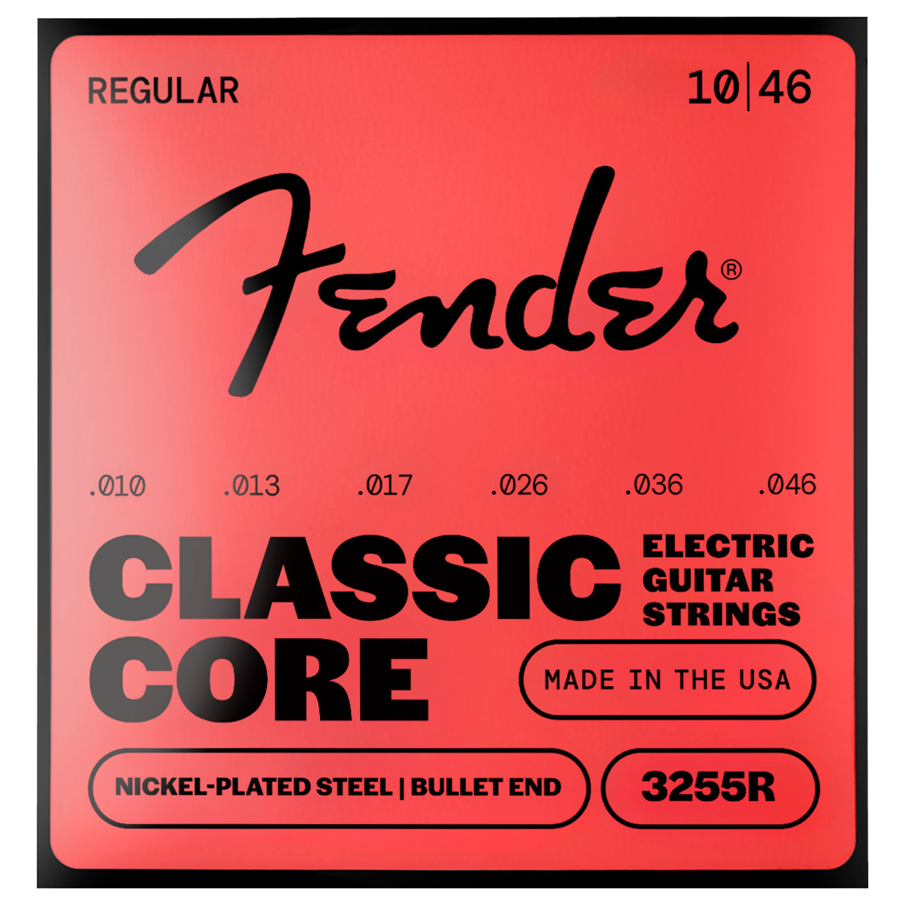 Fender Classic Core NPS 3255R 10-46 Bullet Ends