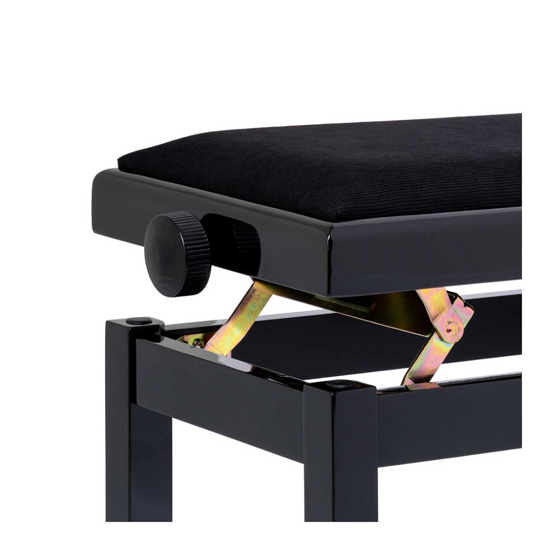 Stagg PBF06G BKP Black Piano Bench High Gloss Plus Top