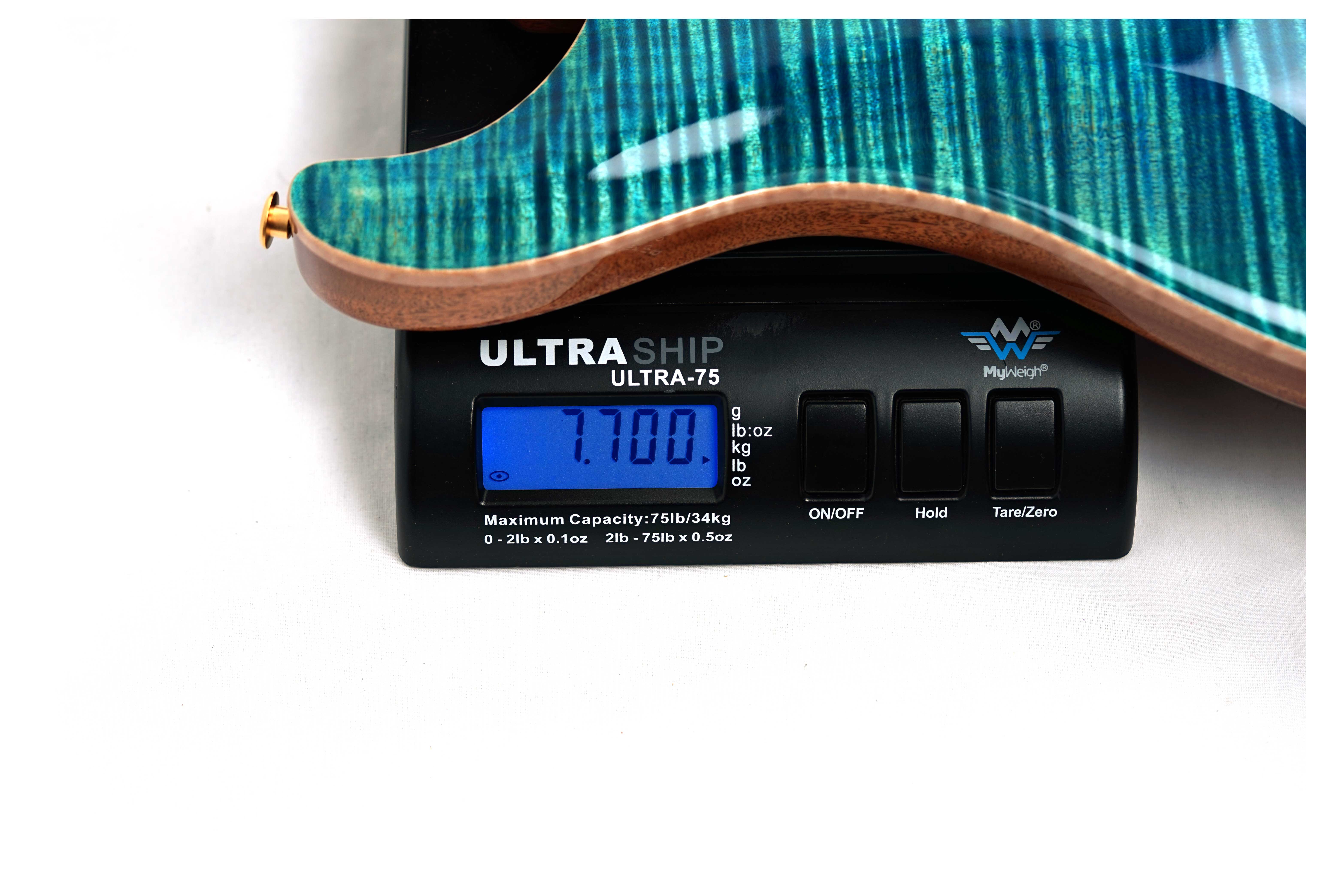 PRS Limited Edition Custom 24 10 Top Arctic Blue #0424147