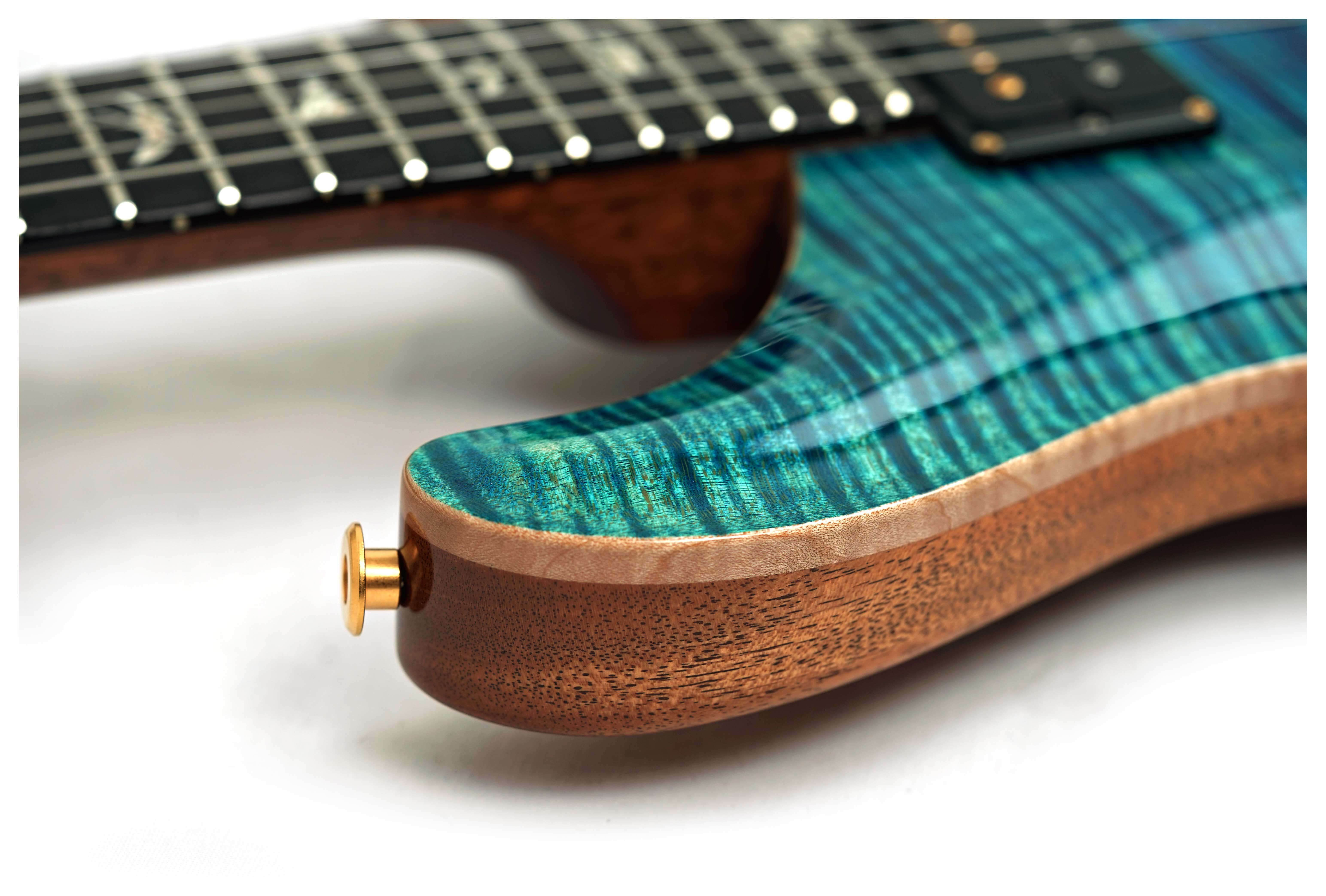 PRS Limited Edition Custom 24 10 Top Arctic Blue #0424147