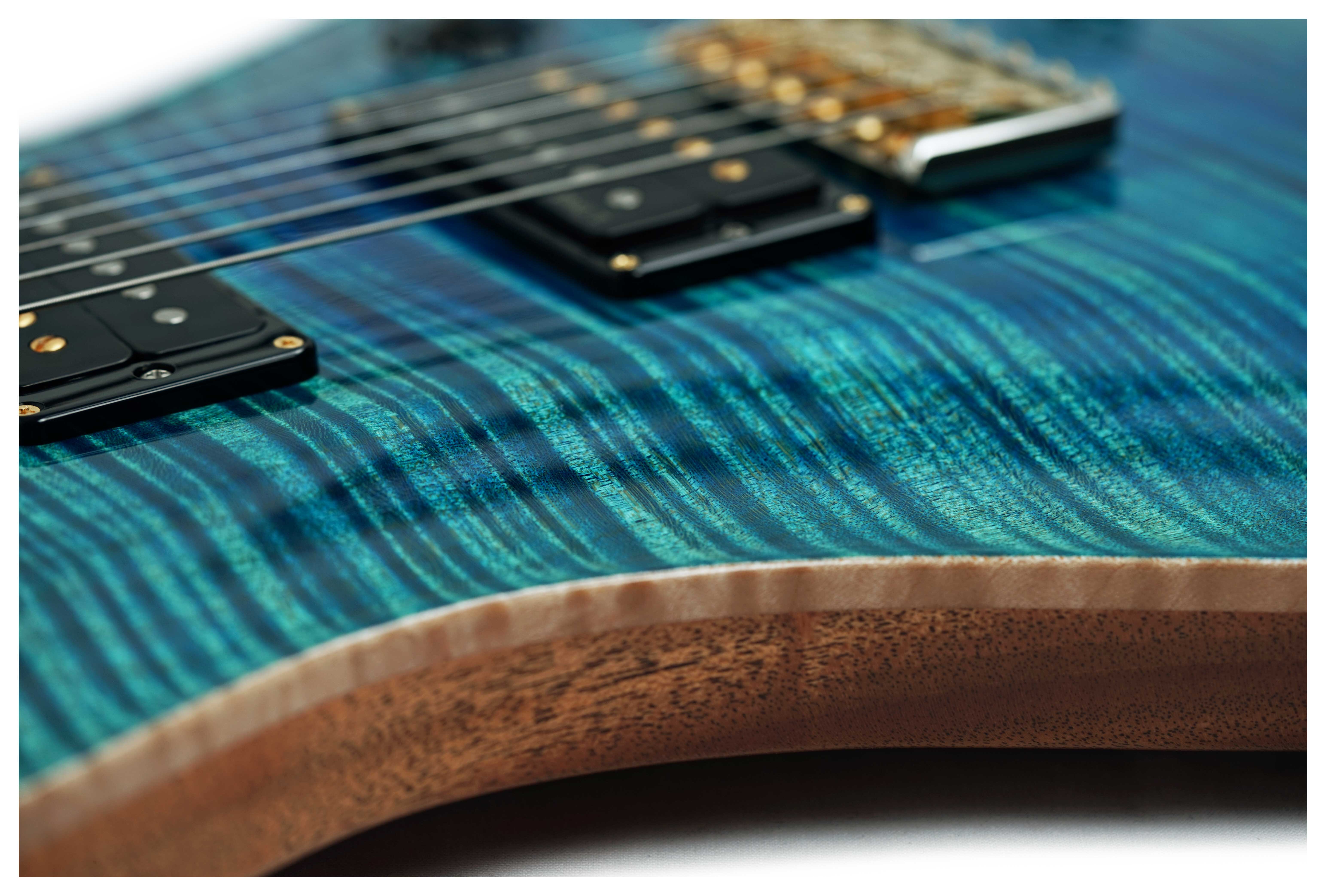 PRS Limited Edition Custom 24 10 Top Arctic Blue #0424147