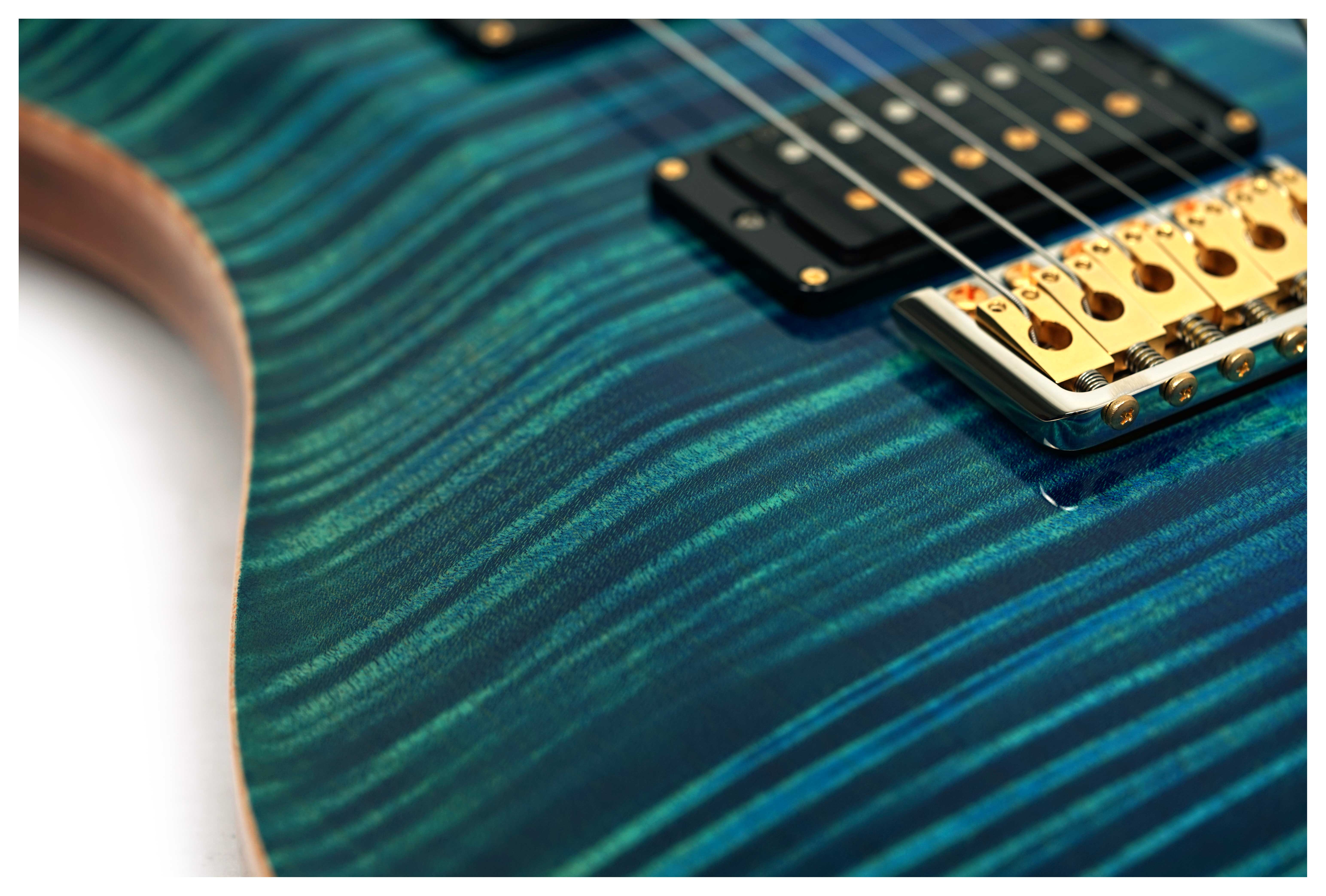 PRS Limited Edition Custom 24 10 Top Arctic Blue #0424147