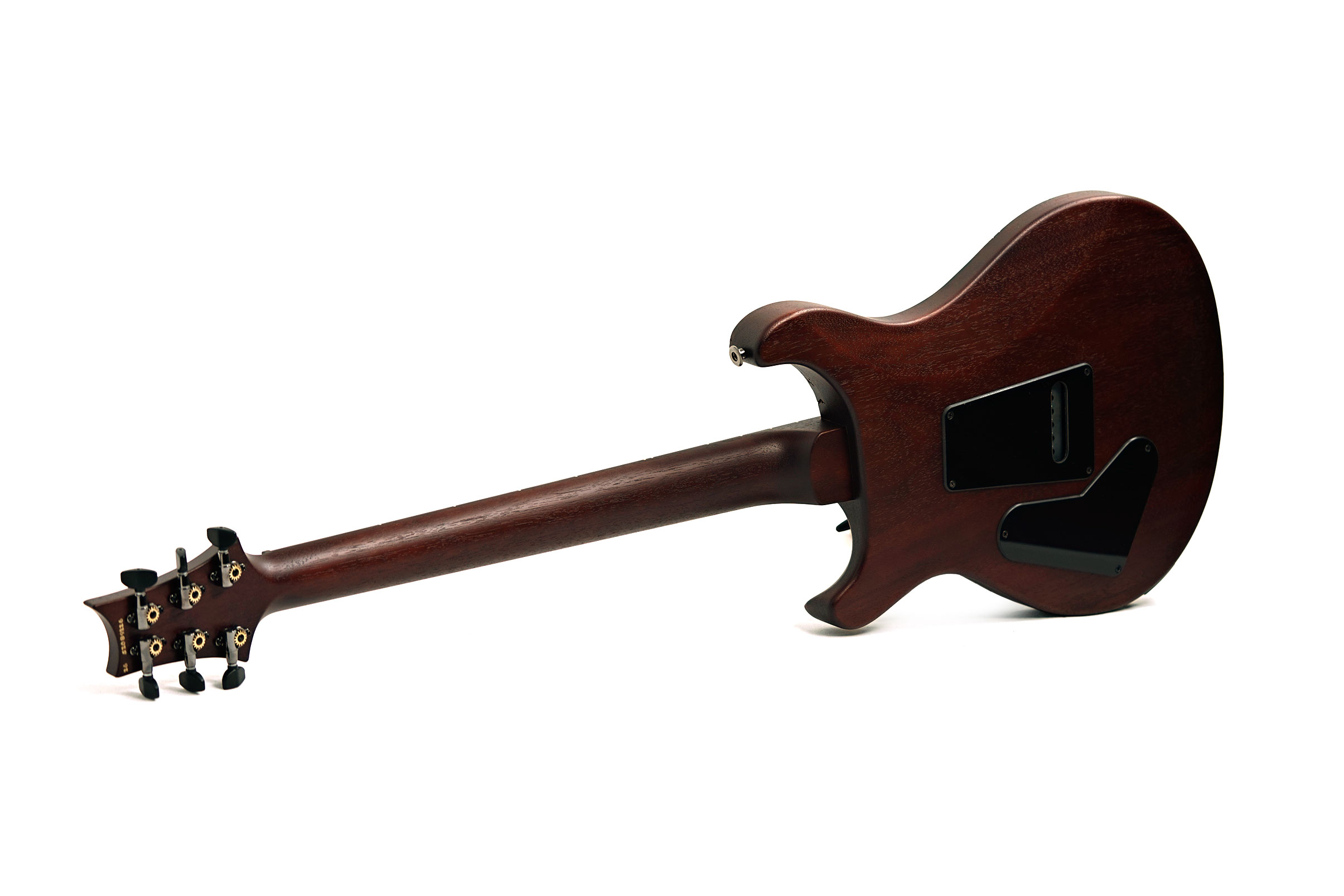PRS S2 Custom 24 Limited Edition Poplar Burl Black Gold Burst #S2089226