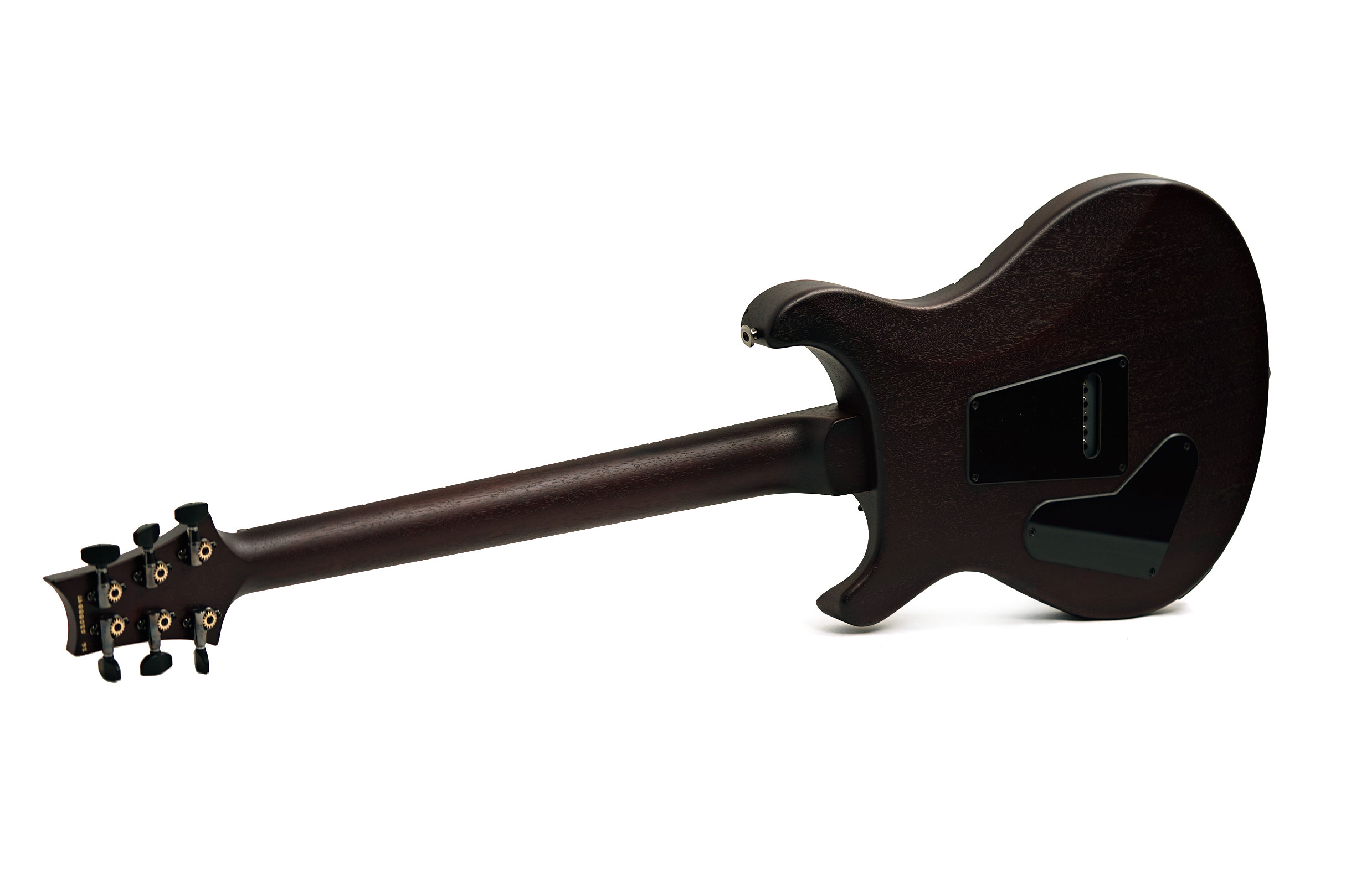 PRS Custom 24-08 Poplar Burl Black Gold Burst #S2088897