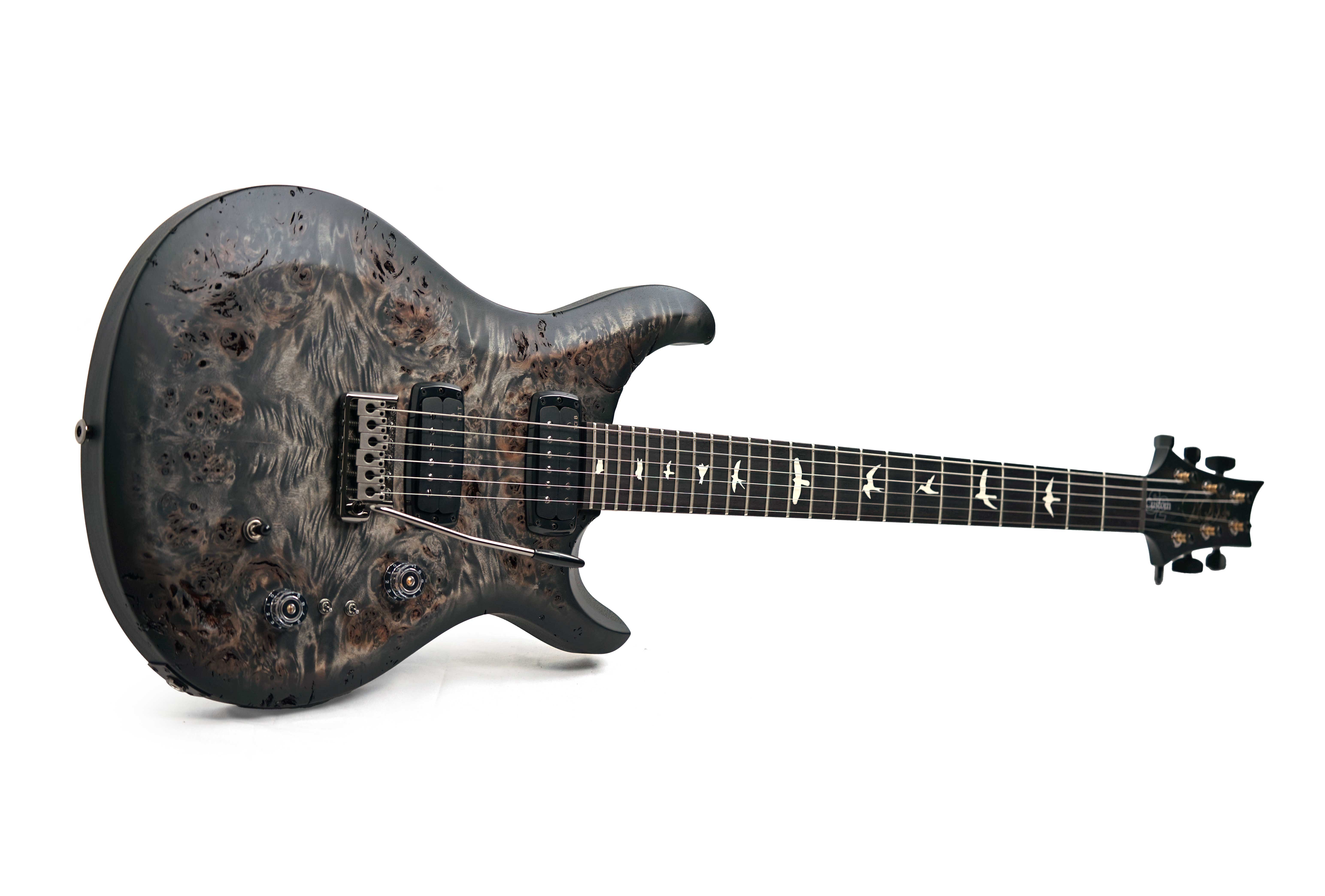 PRS S2 Custom 24-08 Poplar Burl Charcoal Burst #S2089512