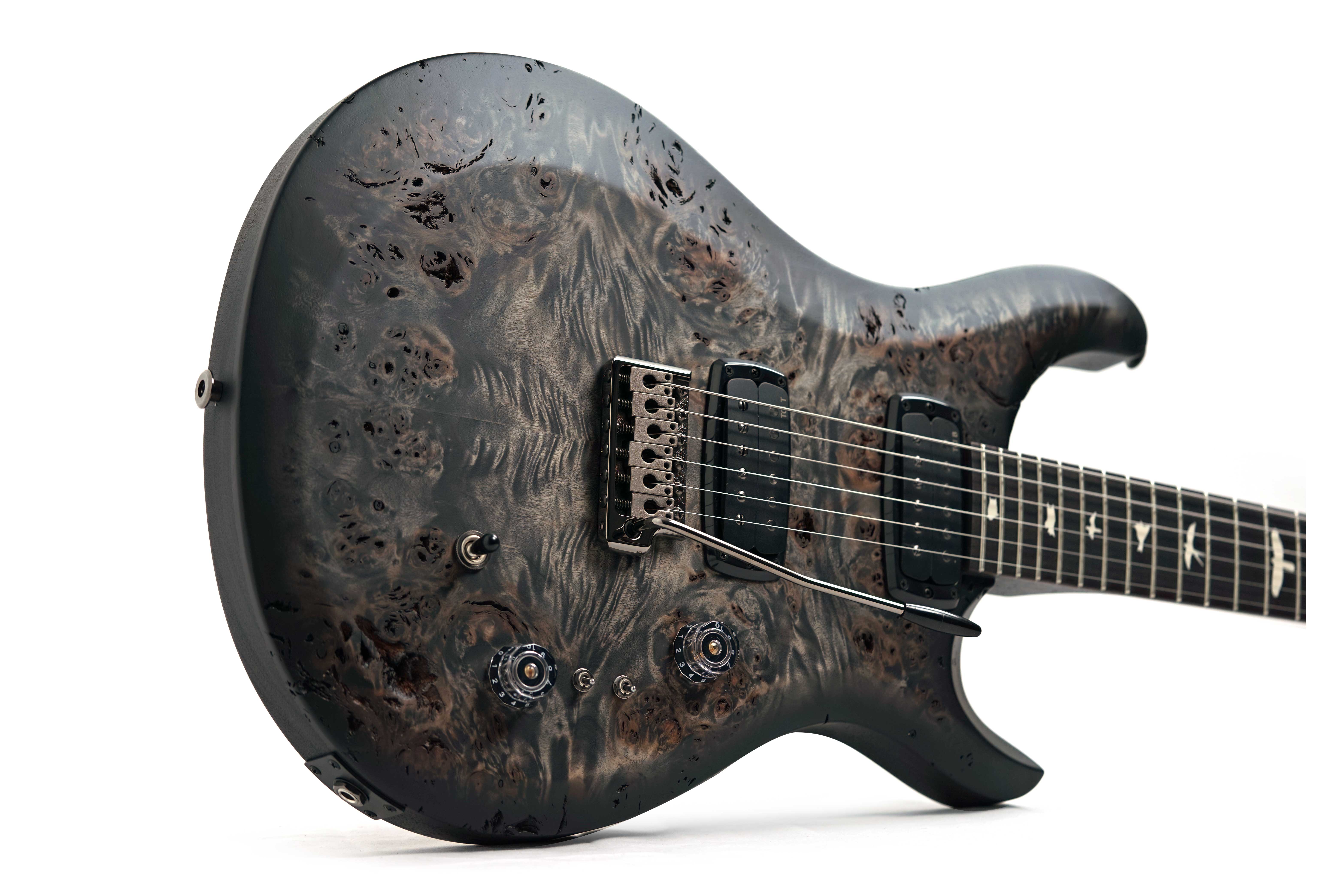 PRS S2 Custom 24-08 Poplar Burl Charcoal Burst #S2089512