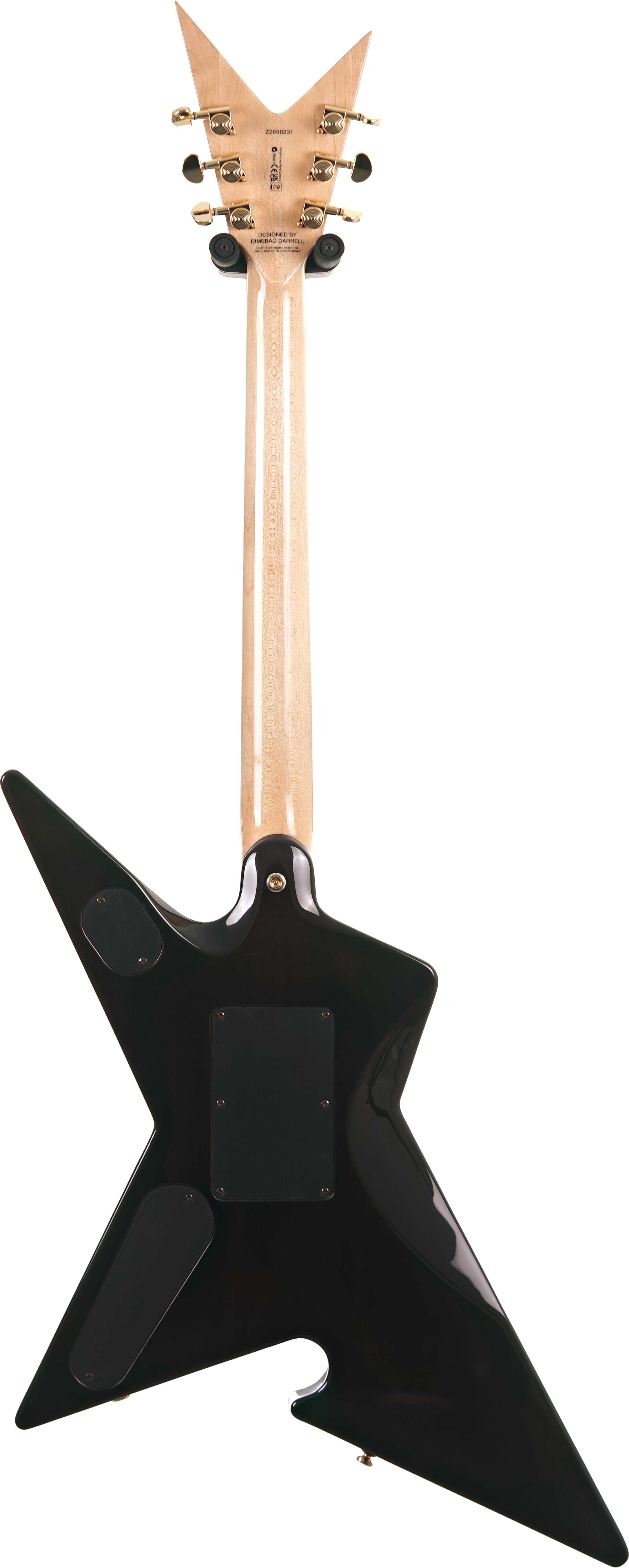 Dime Guitarz Culprit Blacktooth (Purple Burst Flame)