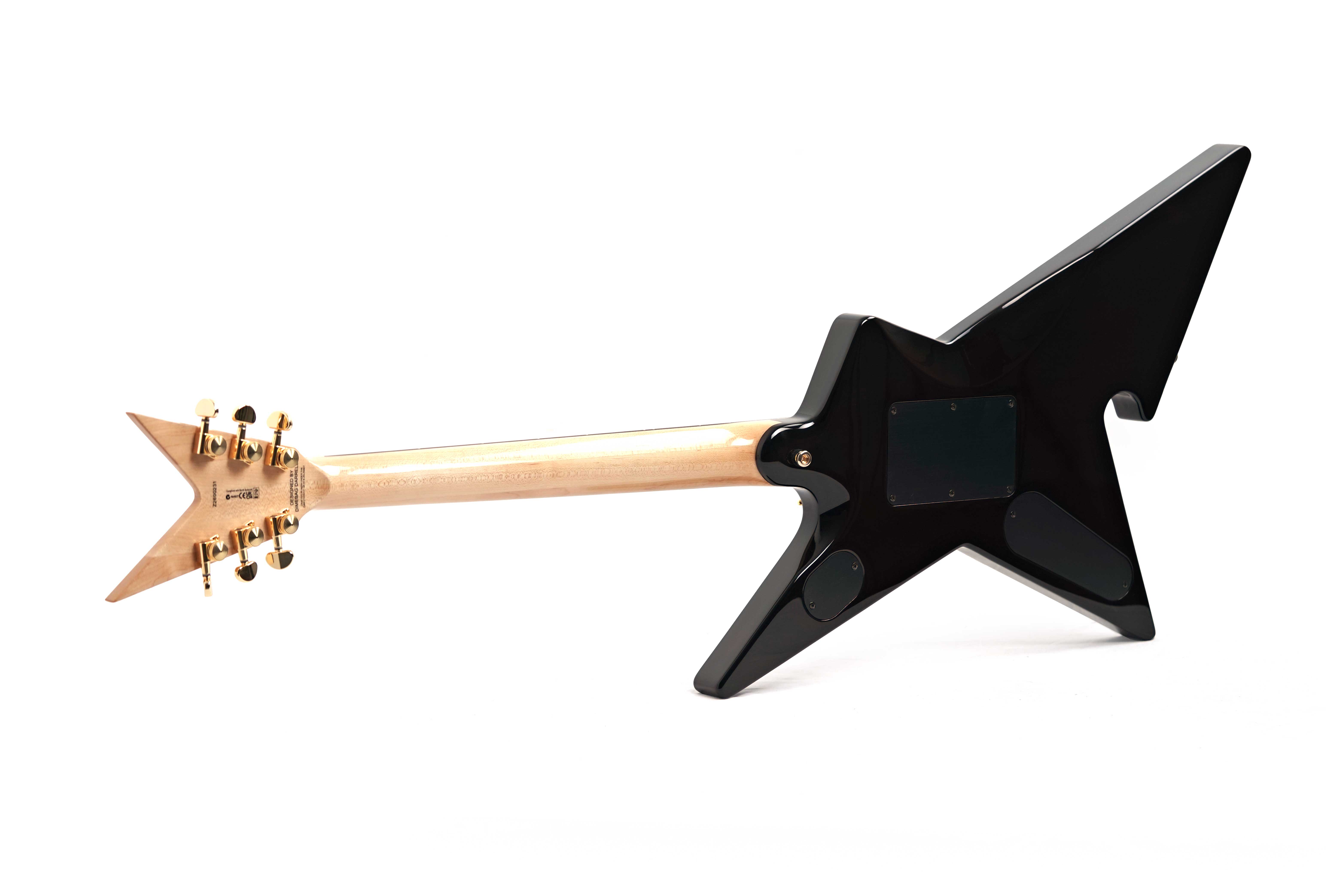 Dime Guitarz Culprit Blacktooth (Purple Burst Flame)