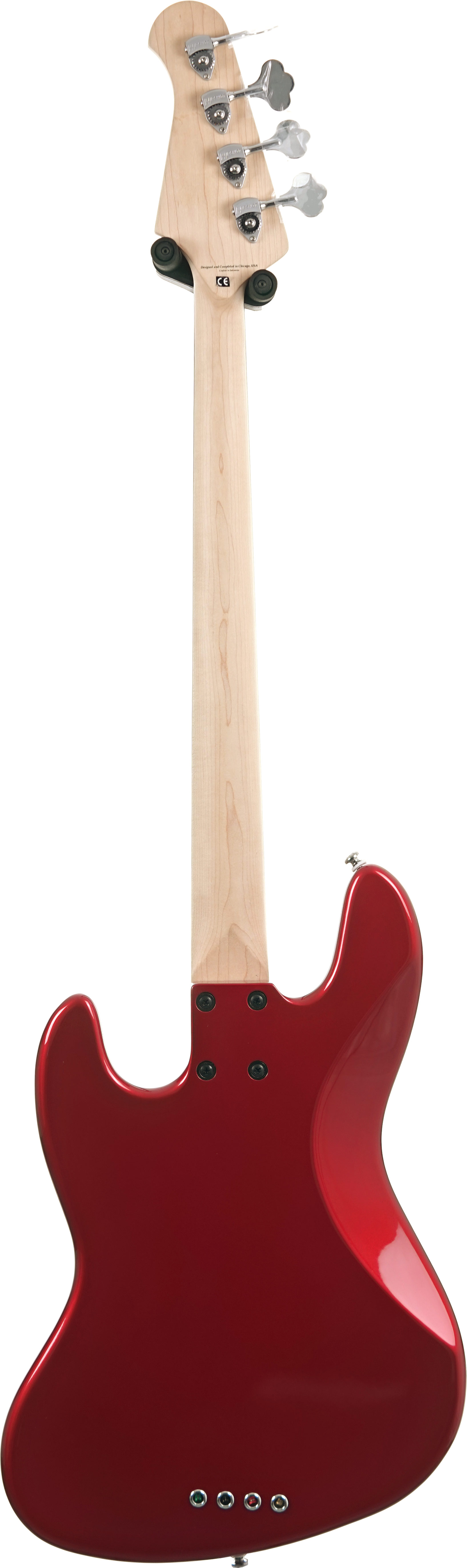 Lakland Skyline 44-60 Candy Apple Red 