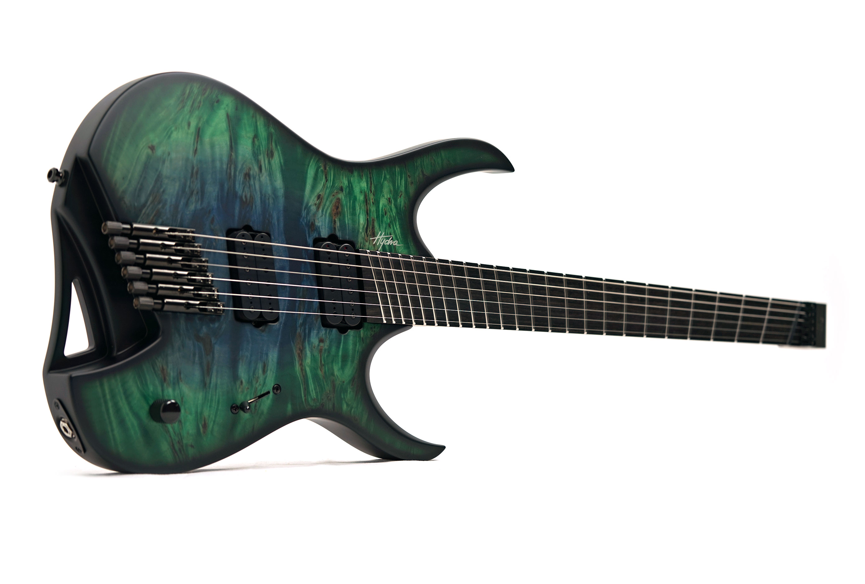 Mayones Hydra Elite VF 6 Teal Black Burst #HF0000757