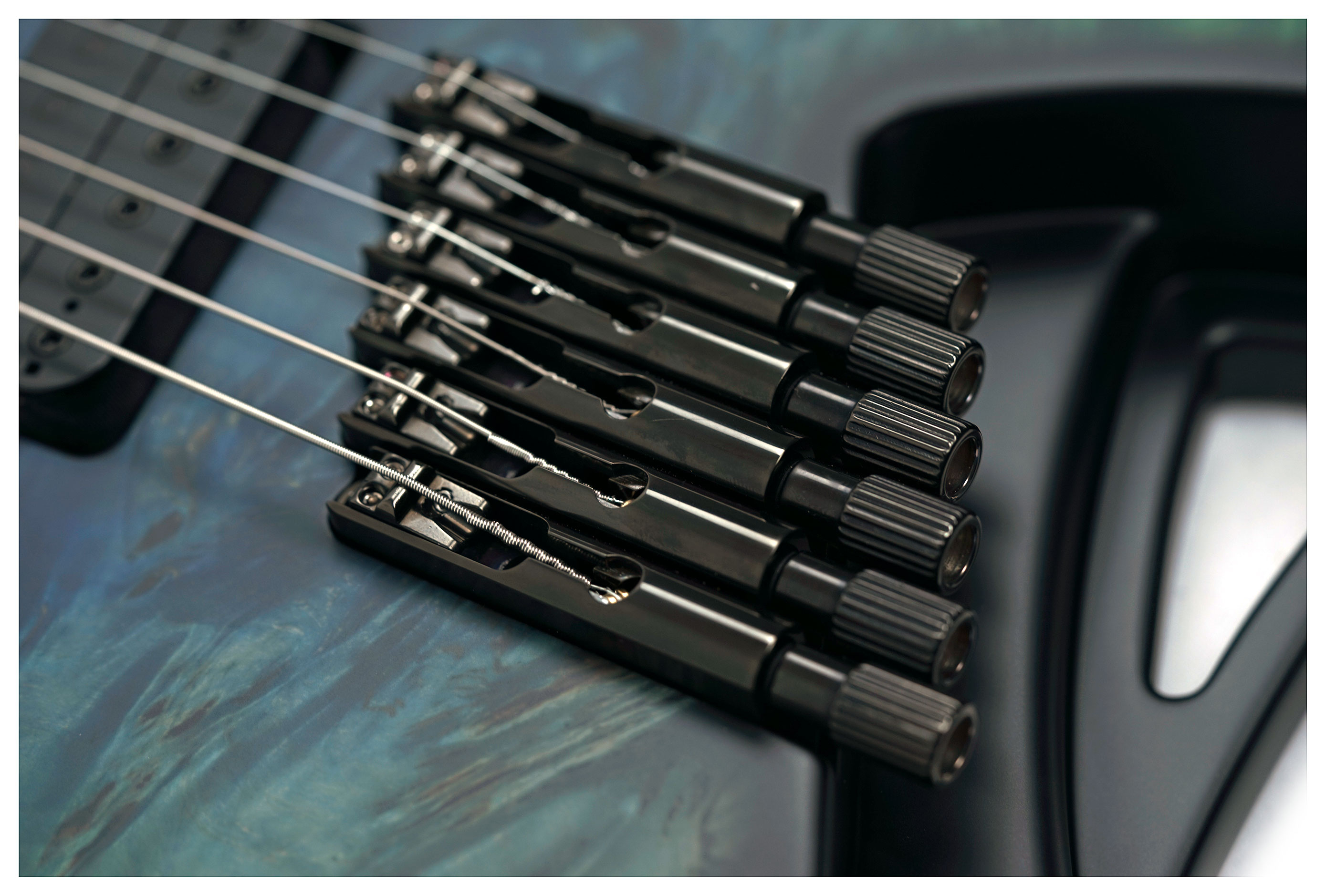 Mayones Hydra Elite VF 6 Teal Black Burst #HF0000757