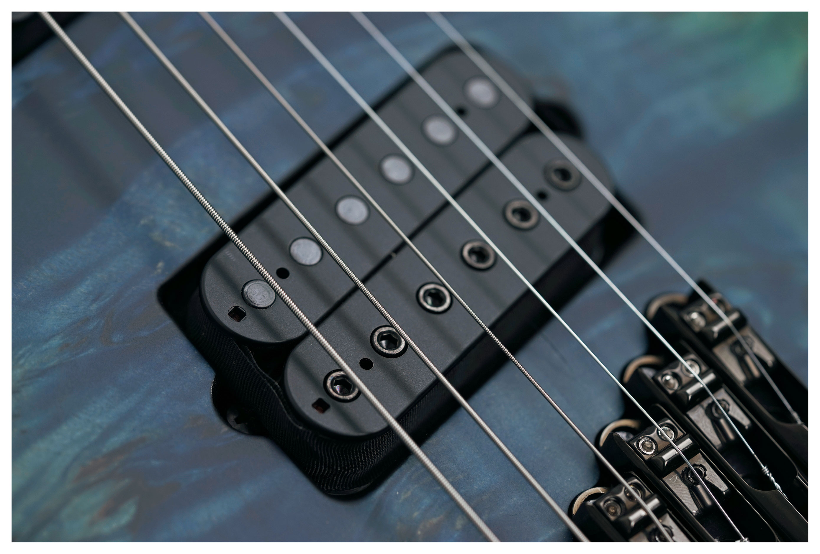 Mayones Hydra Elite VF 6 Teal Black Burst #HF0000757