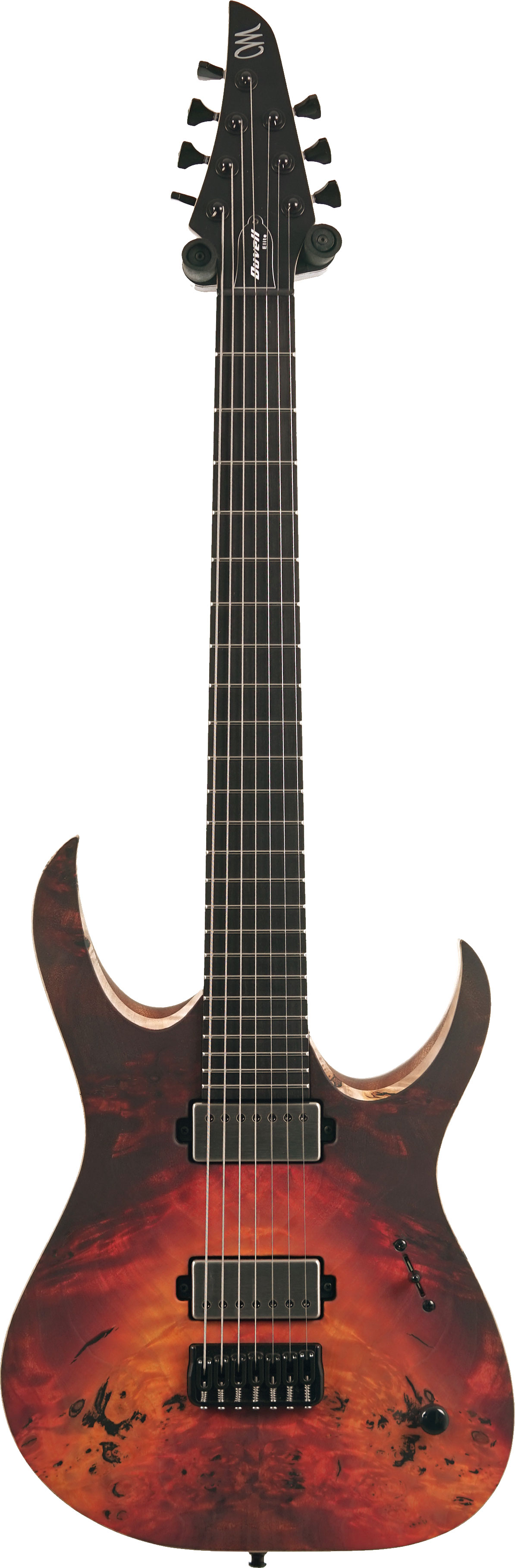 Mayones Duvell Elite 7 Eye Poplar 3A Lava Fade #DF2604312