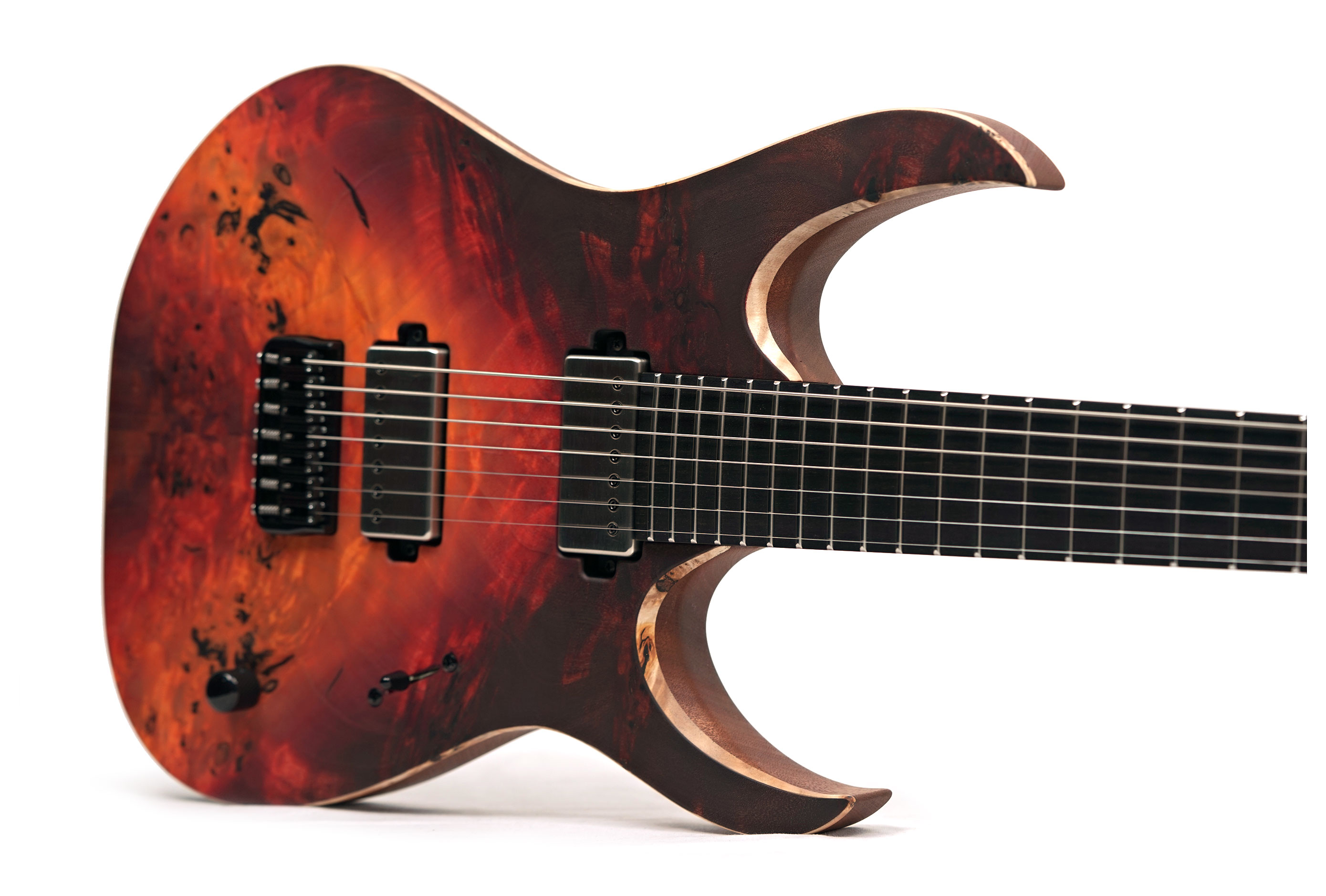Mayones Duvell Elite 7 Eye Poplar 3A Lava Fade #DF2604312
