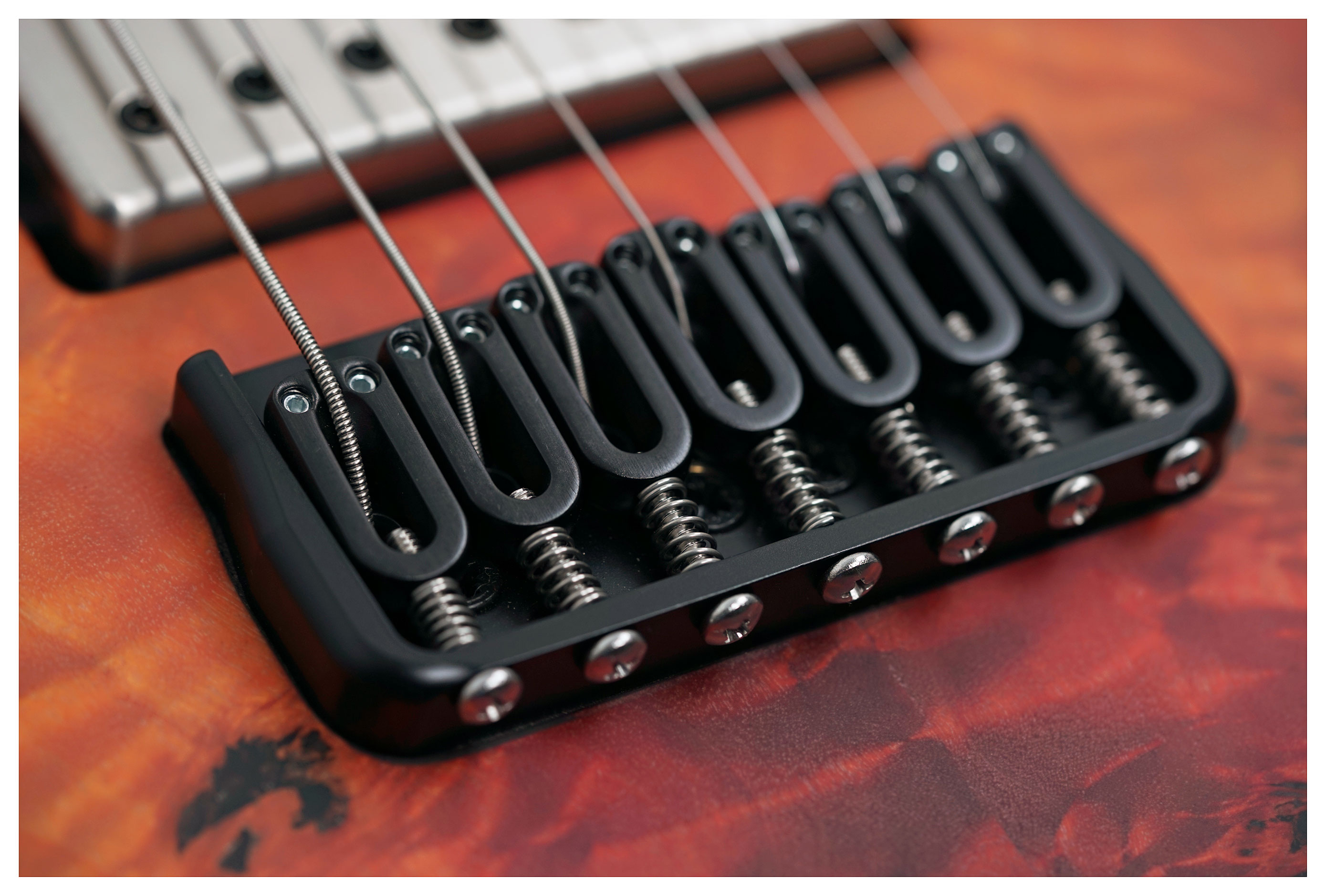 Mayones Duvell Elite 7 Eye Poplar 3A Lava Fade #DF2604312