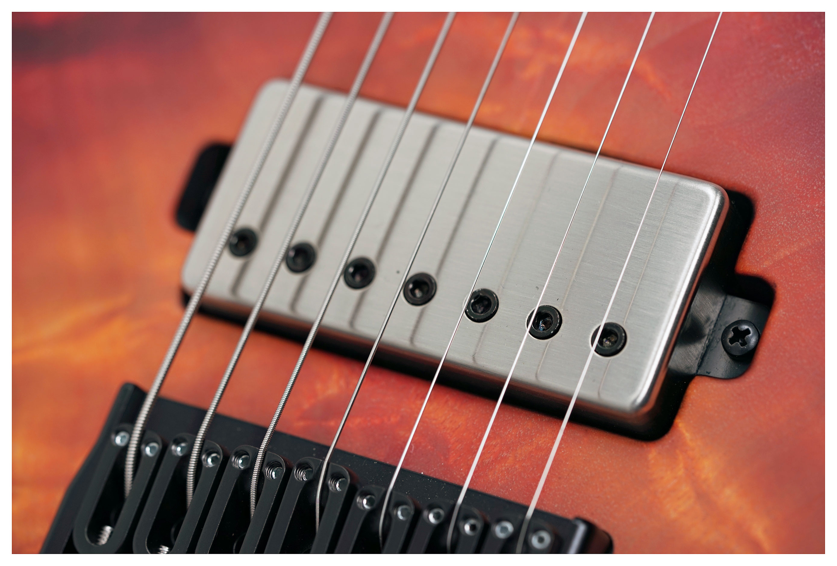 Mayones Duvell Elite 7 Eye Poplar 3A Lava Fade #DF2604312