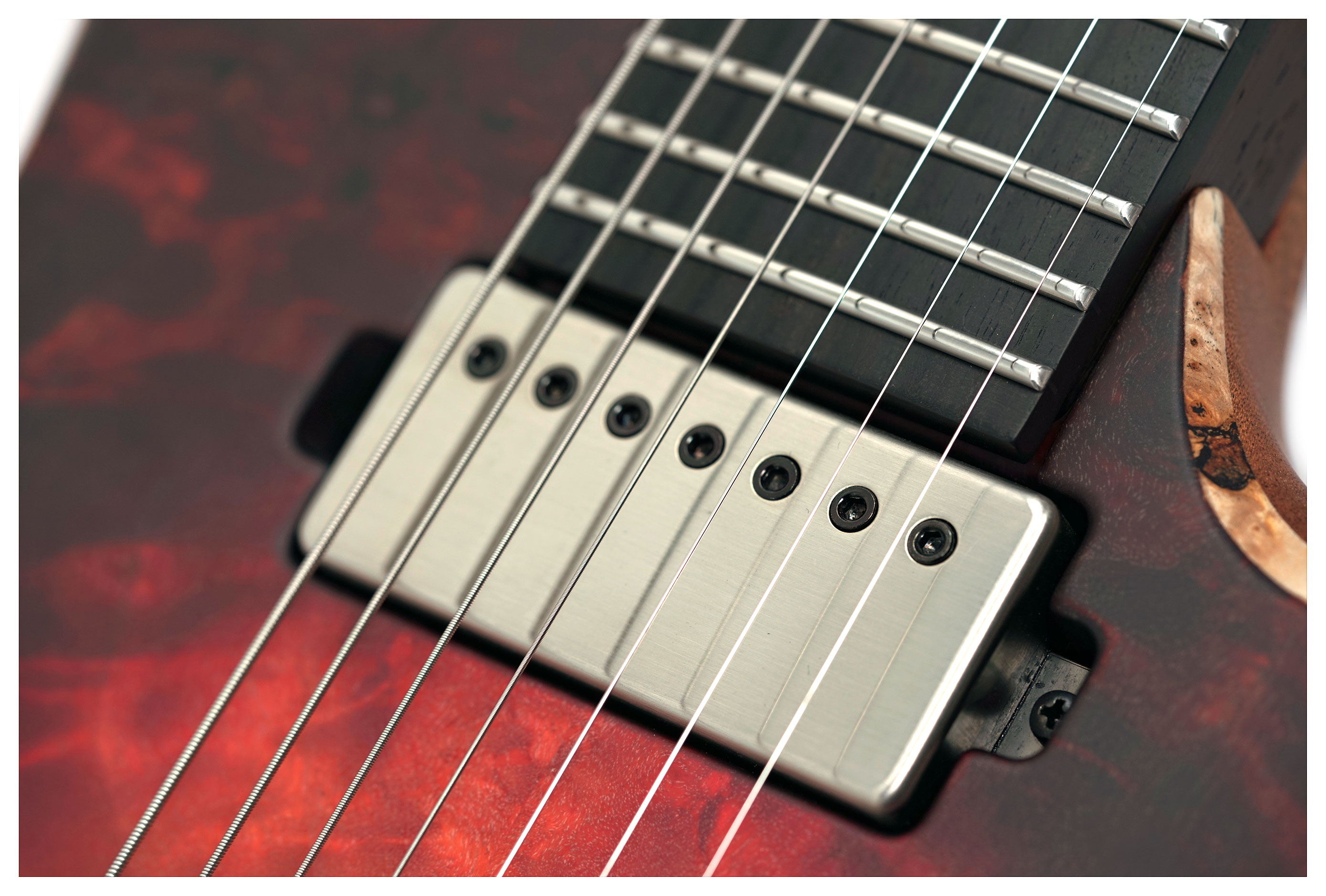 Mayones Duvell Elite 7 Eye Poplar 3A Lava Fade #DF2604312