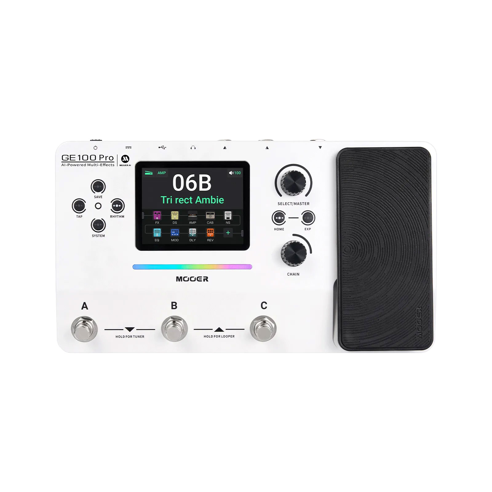 Mooer GE100 Pro Multi-FX Processor