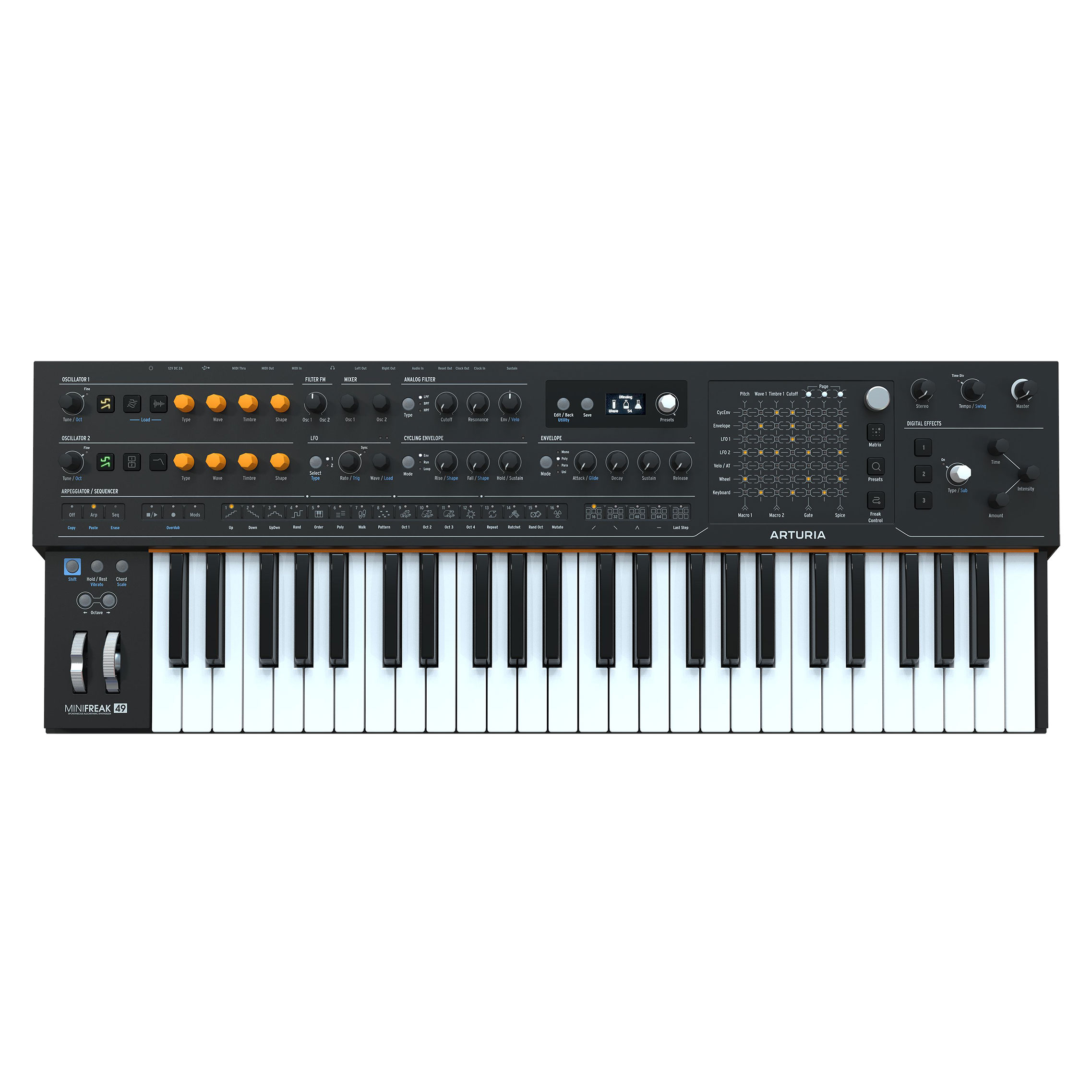 Arturia MiniFreak 49 Synthesizer