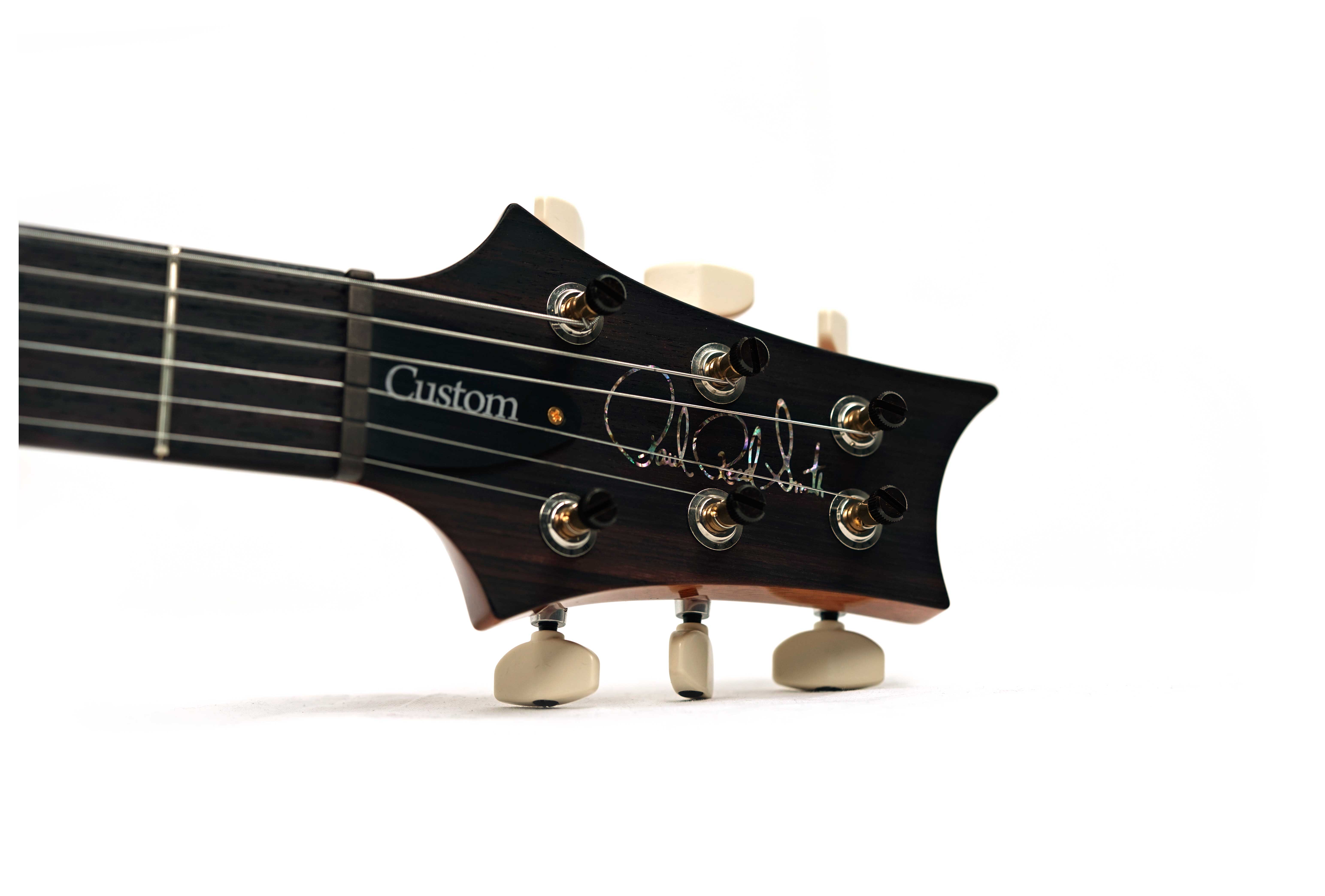 PRS Wood Library Custom 24-08 10 Top Red Tiger #0428123