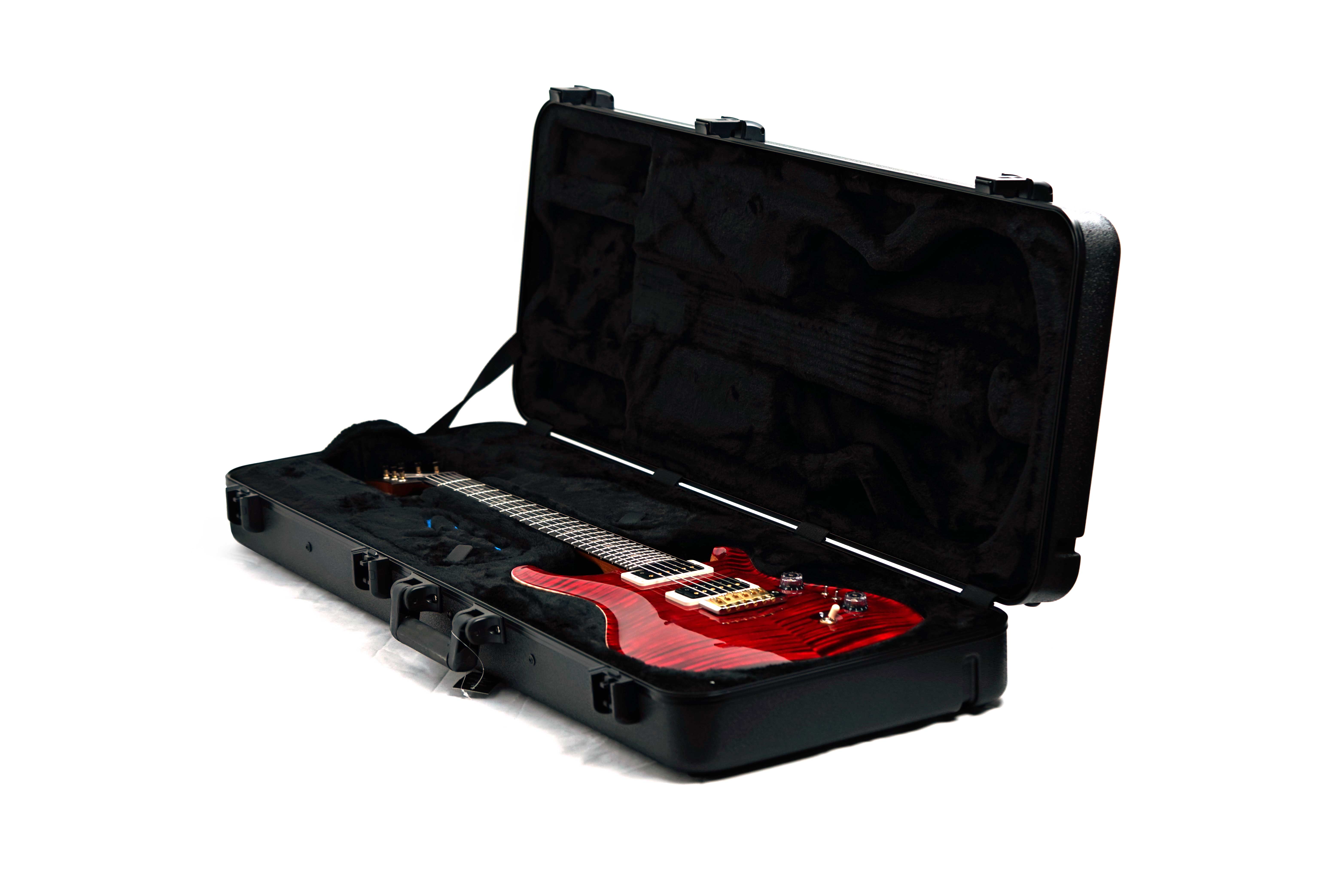 PRS Wood Library Custom 24-08 10 Top Red Tiger #0428123