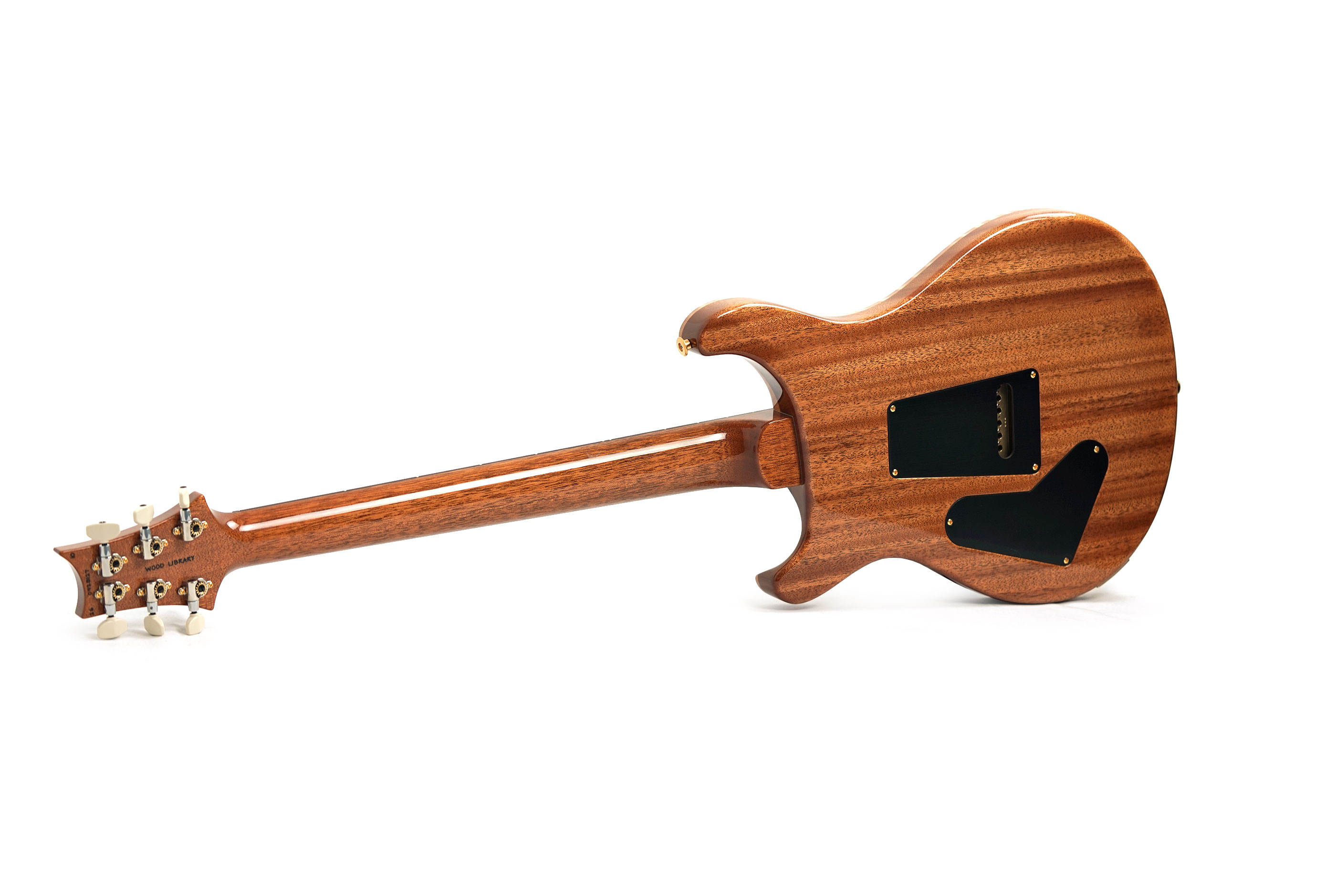 PRS Wood Library Custom 24-08 10 Top Red Tiger #0428127