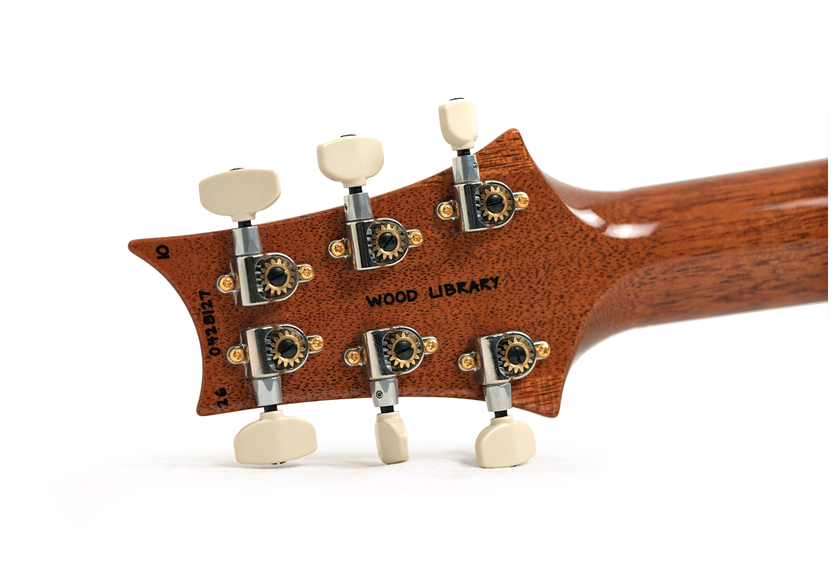 PRS Wood Library Custom 24-08 10 Top Red Tiger #0428127