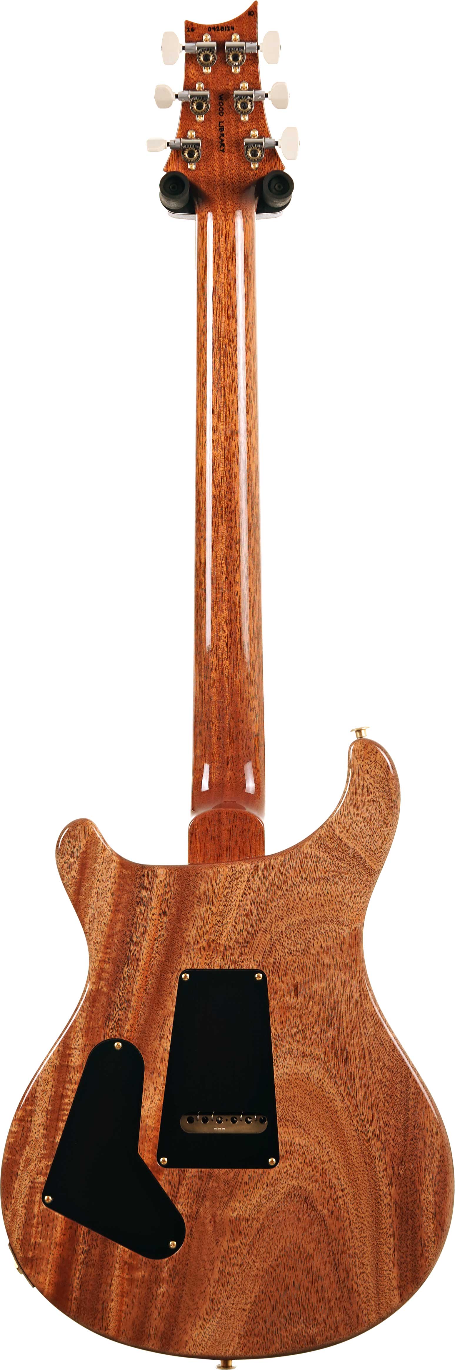 PRS Wood Library Custom 24-08 10 Top Charcoal #0428124