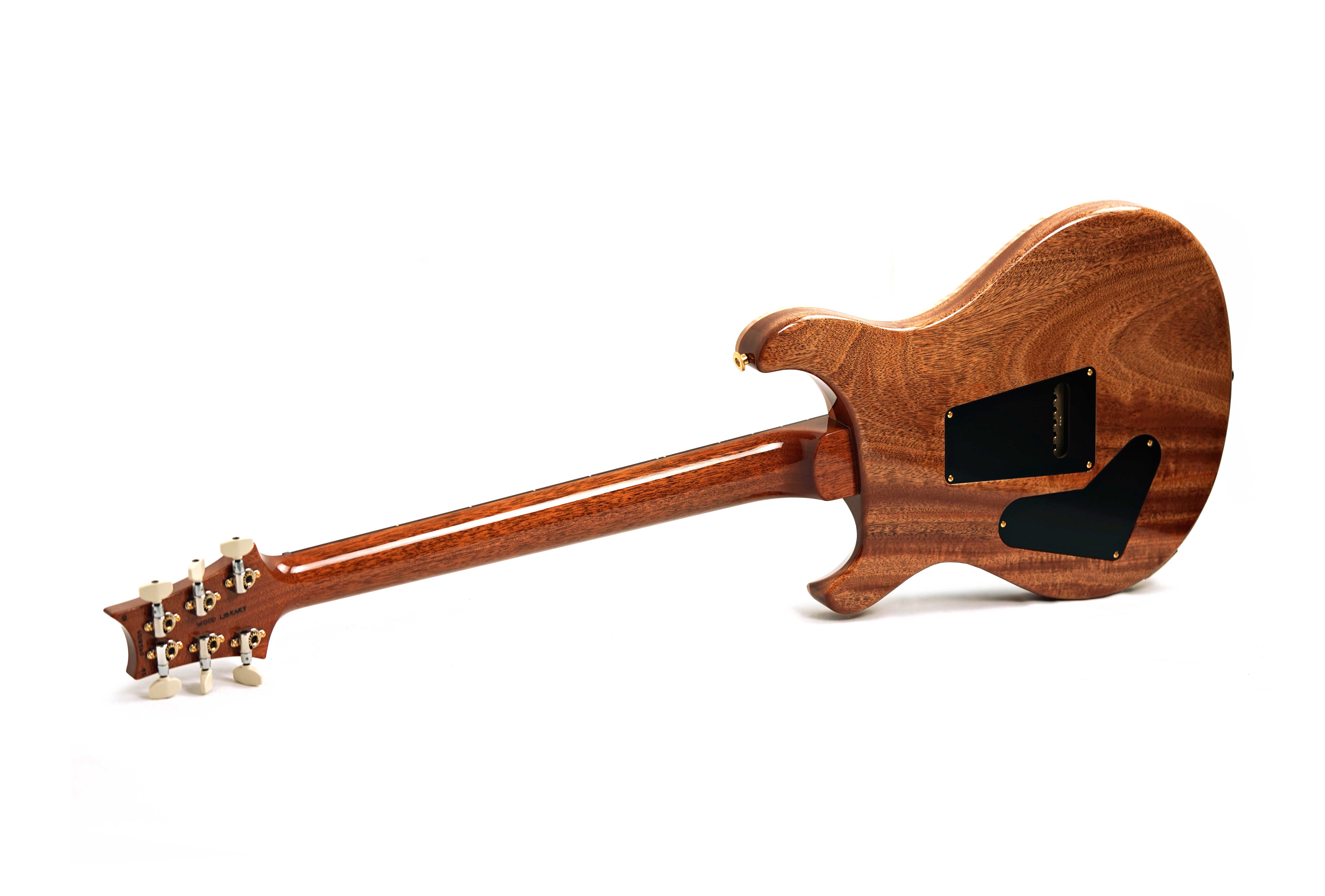 PRS Wood Library Custom 24-08 10 Top Charcoal #0428124