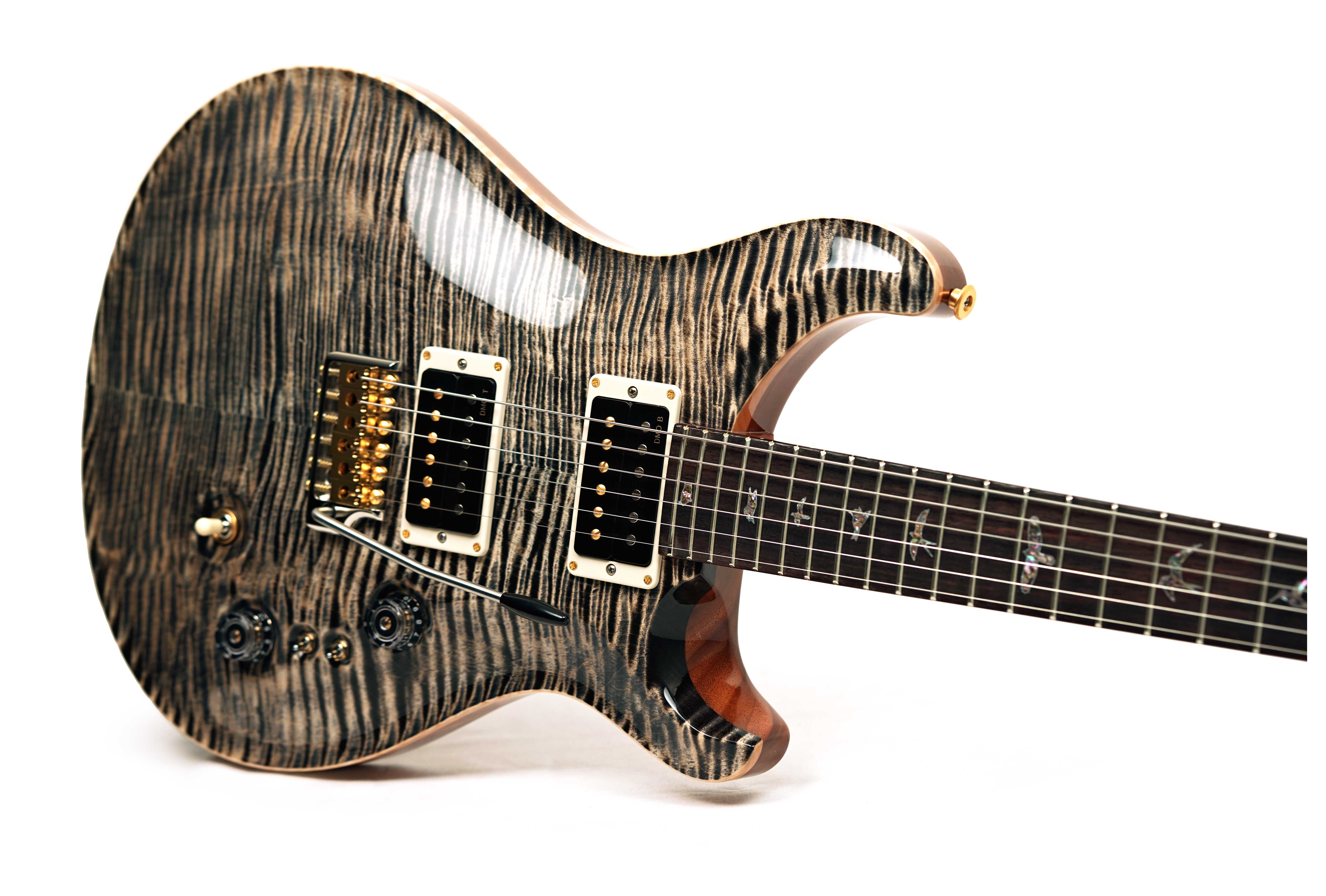 PRS Wood Library Custom 24-08 10 Top Charcoal #0428124