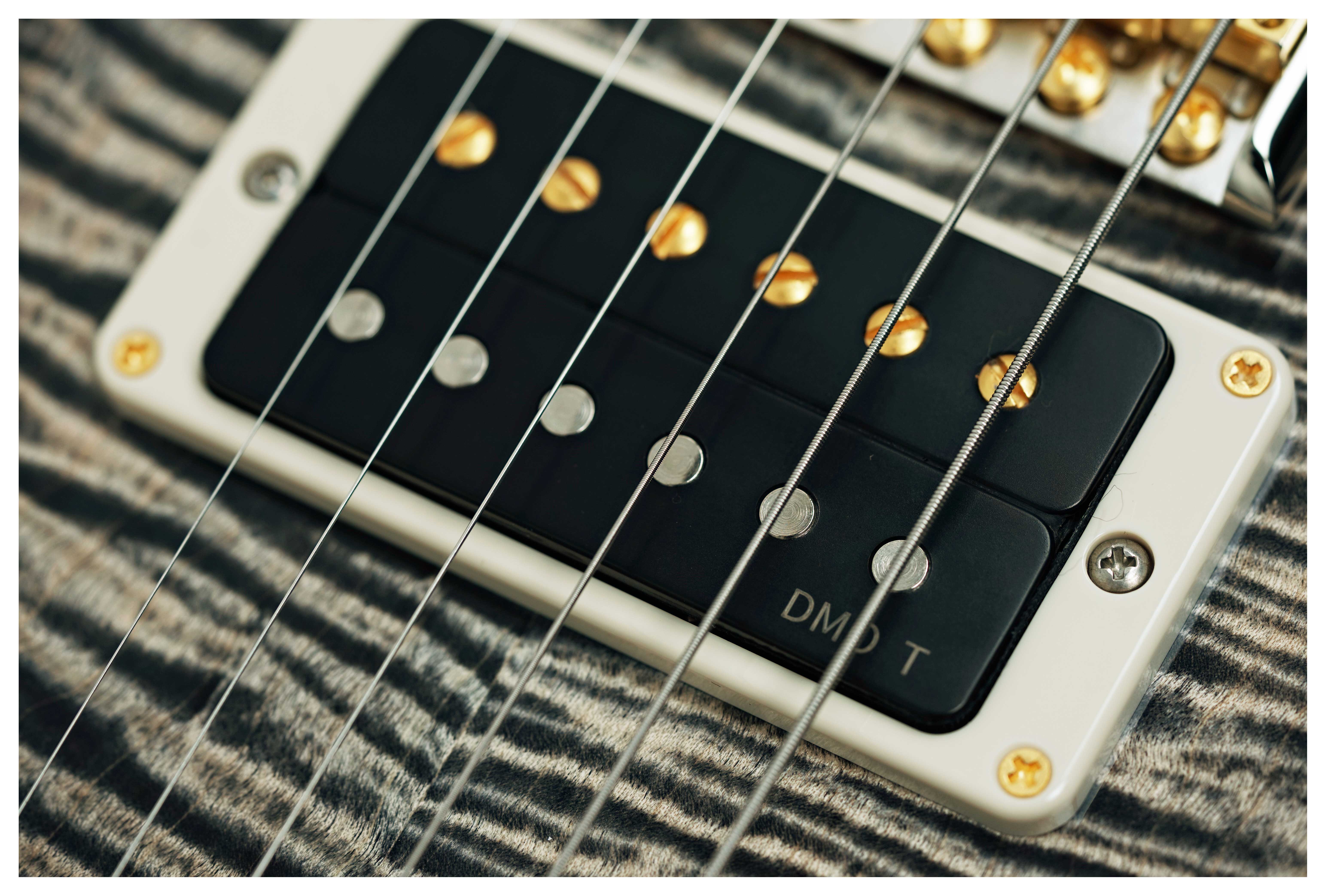 PRS Wood Library Custom 24-08 10 Top Charcoal #0428124