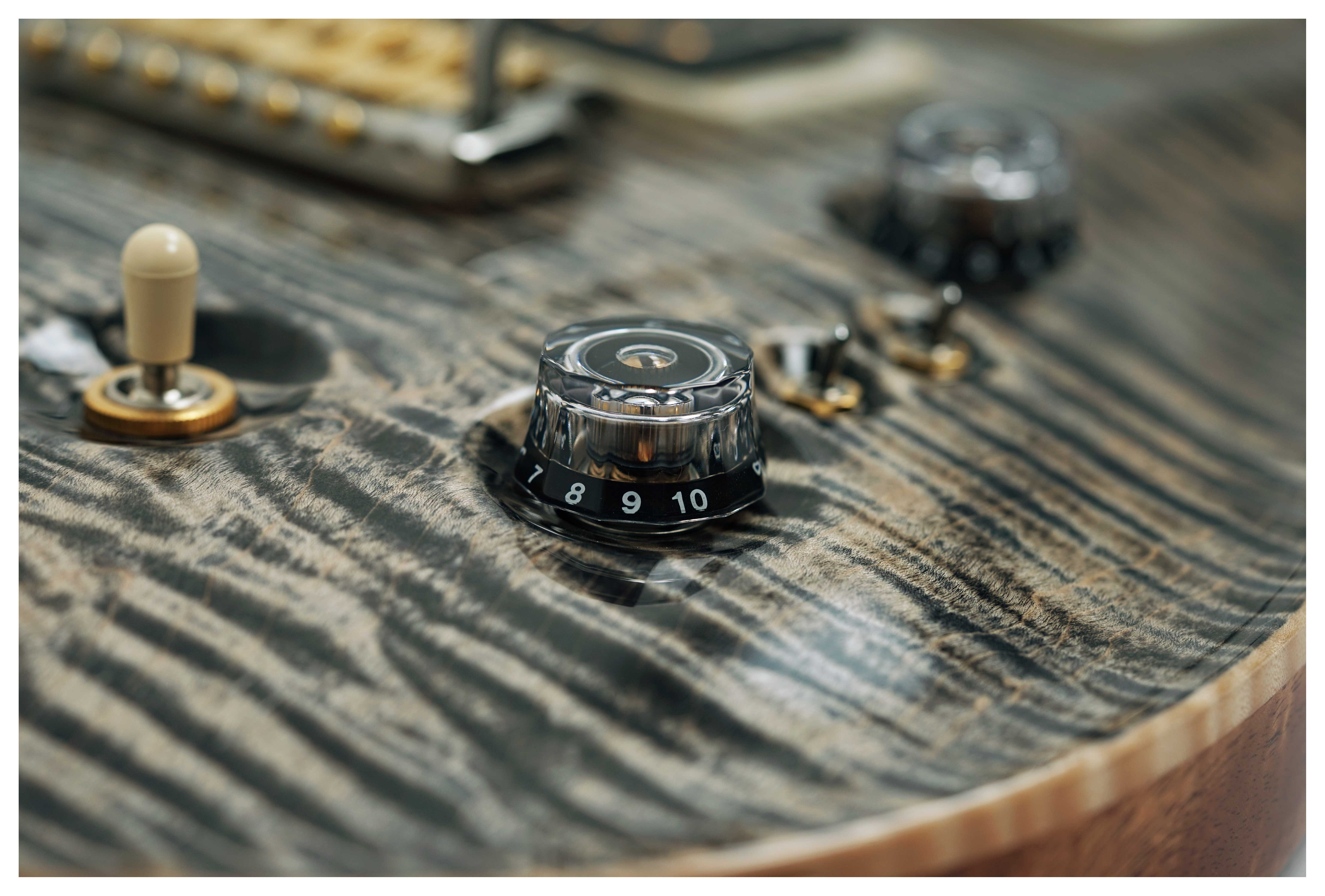 PRS Wood Library Custom 24-08 10 Top Charcoal #0428124