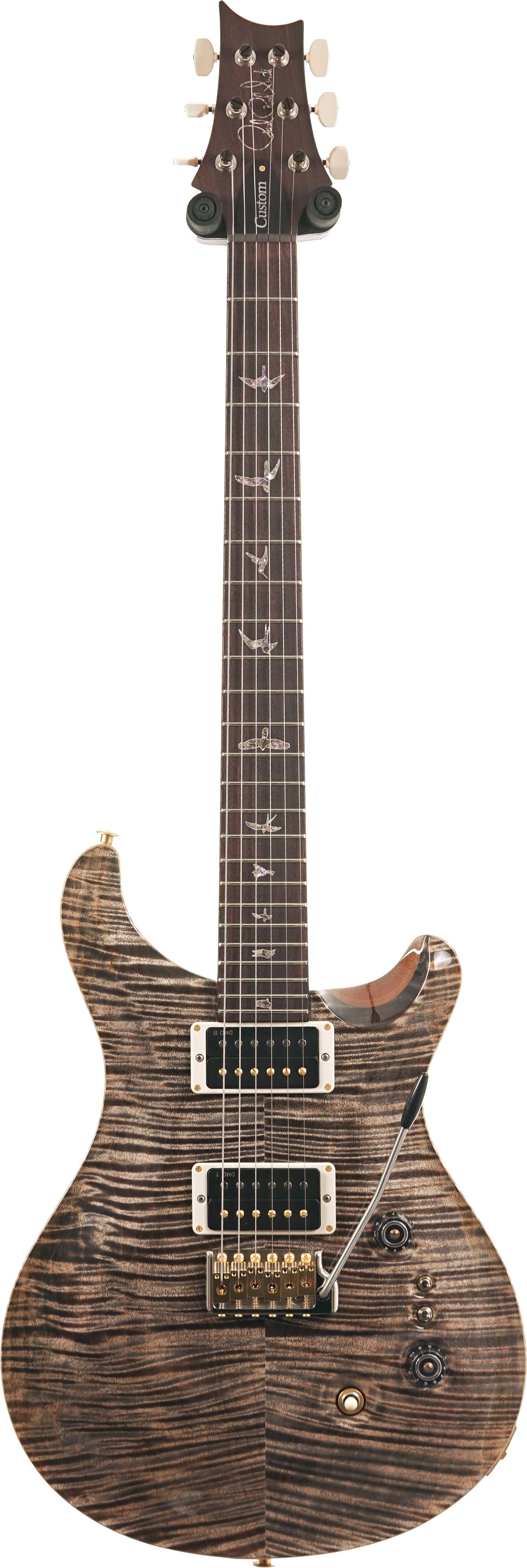 PRS Wood Library Custom 24-08 10 Top Charcoal #0430102