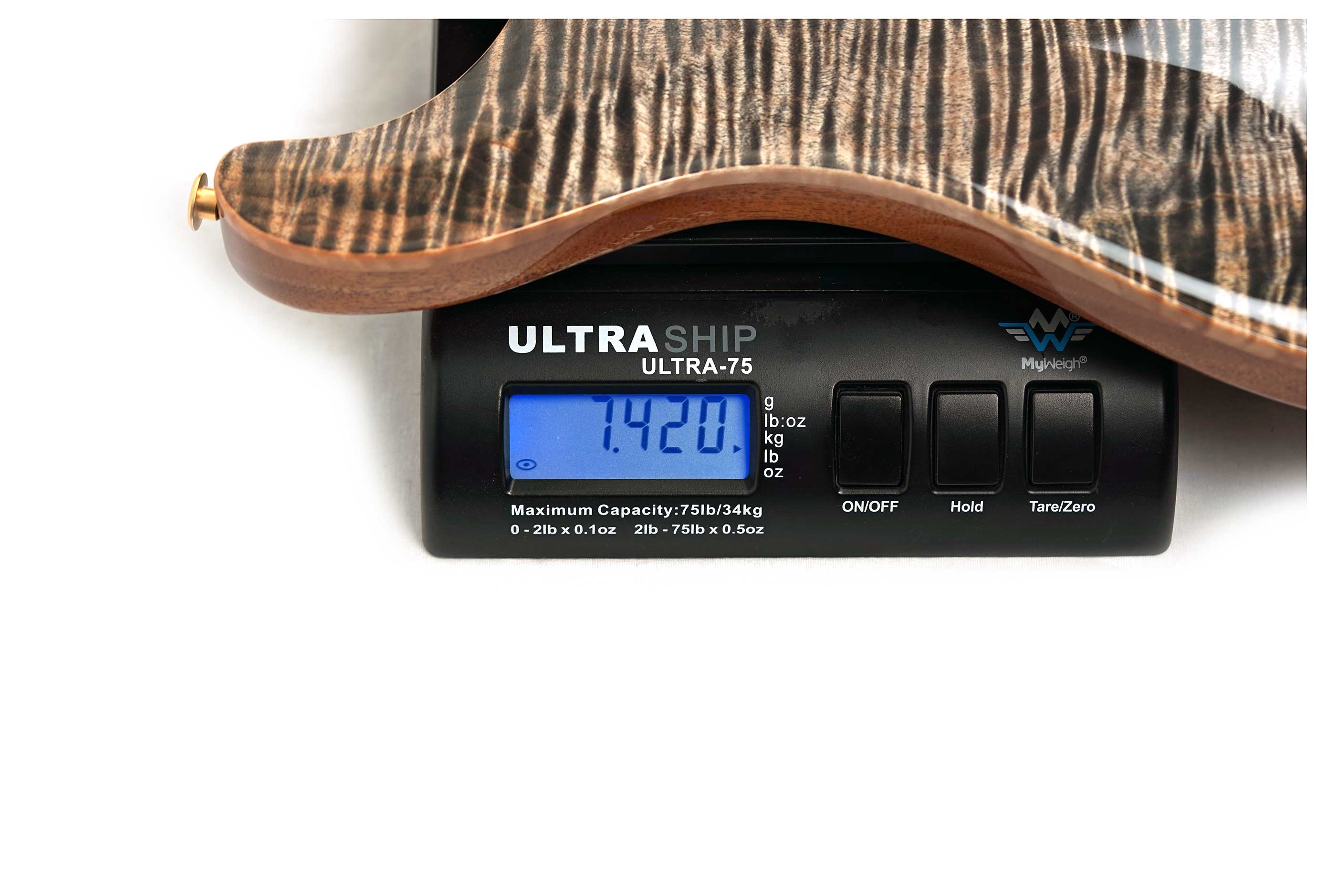 PRS Wood Library Custom 24-08 10 Top Charcoal #0430102