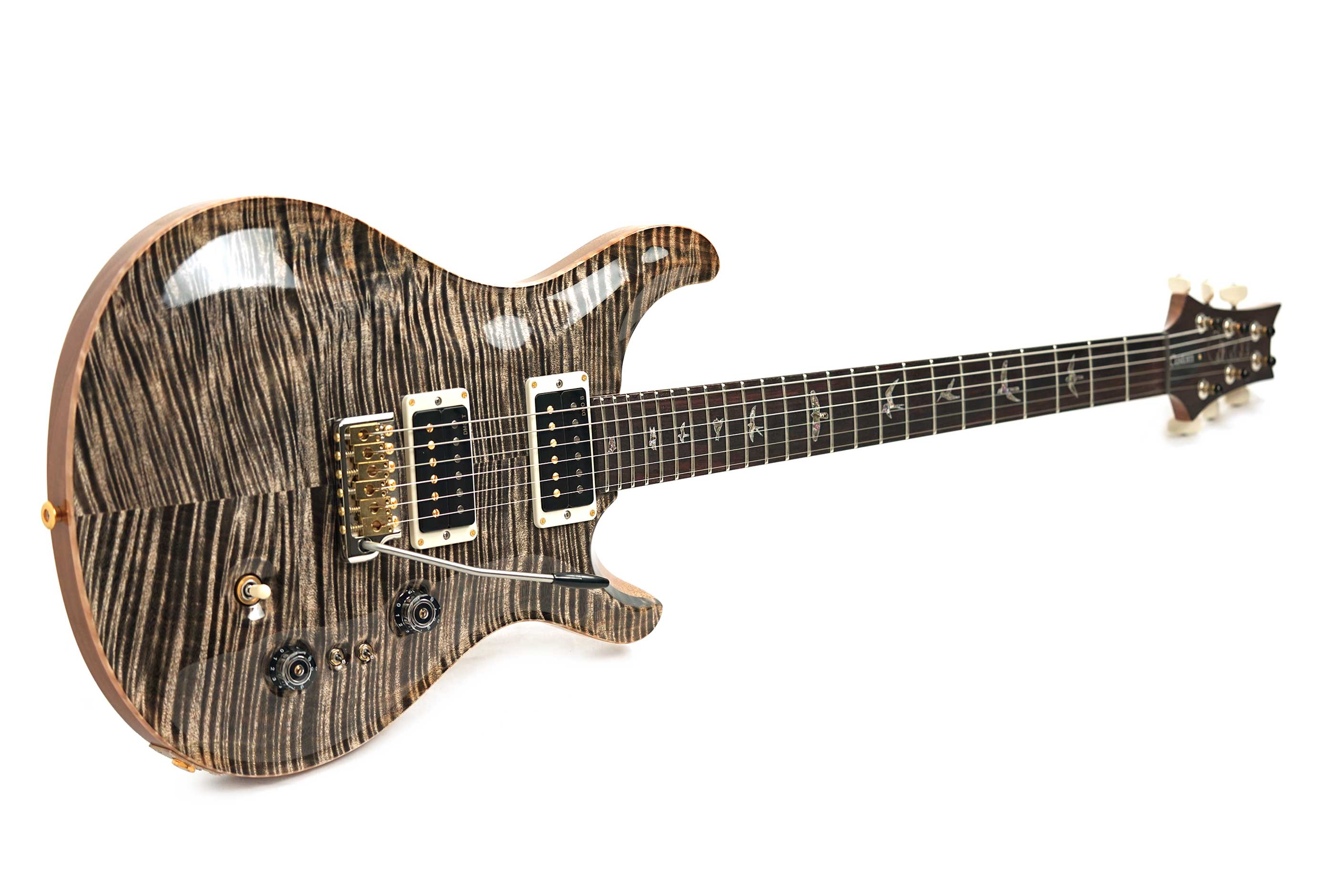 PRS Wood Library Custom 24-08 10 Top Charcoal #0430102