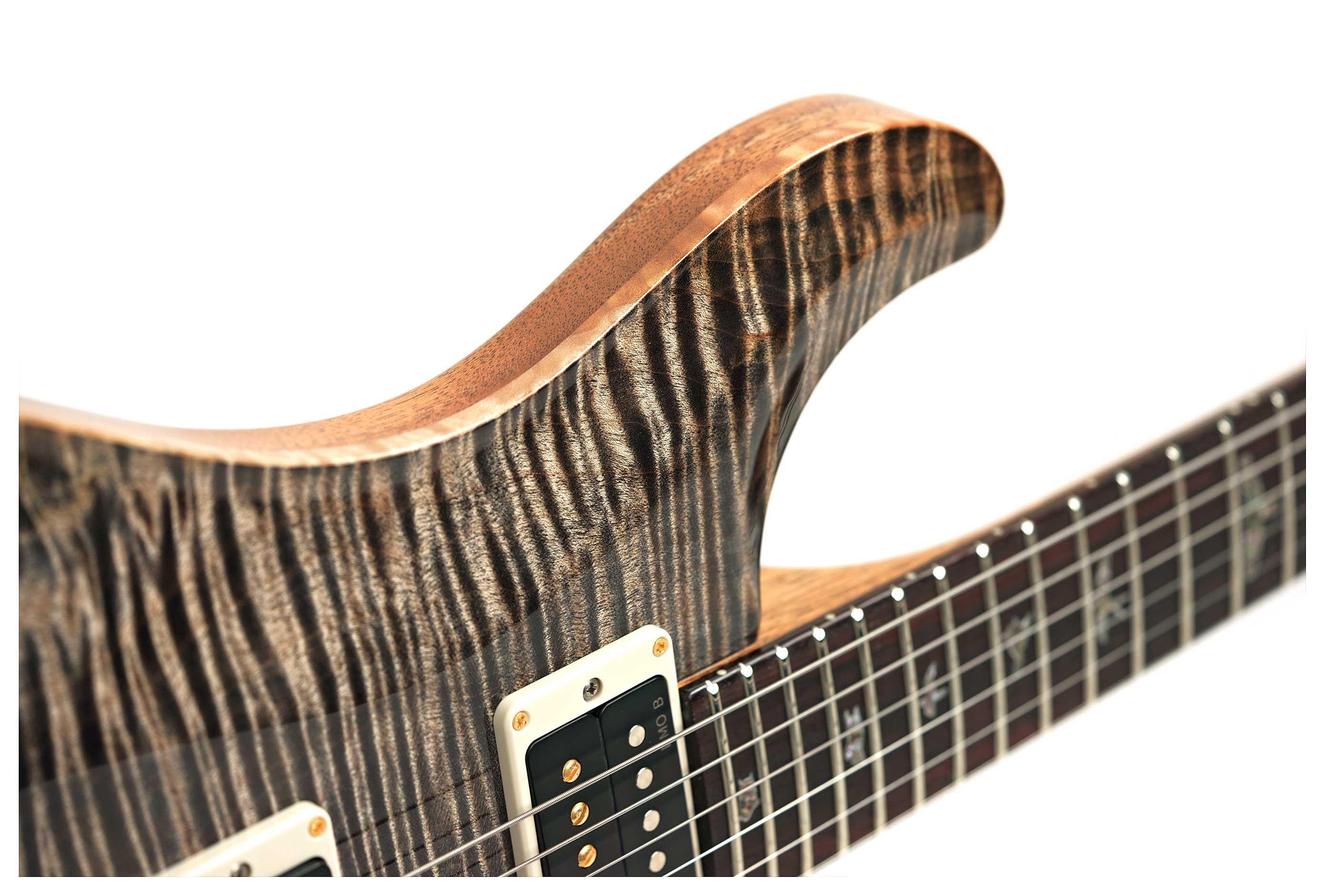 PRS Wood Library Custom 24-08 10 Top Charcoal #0430102