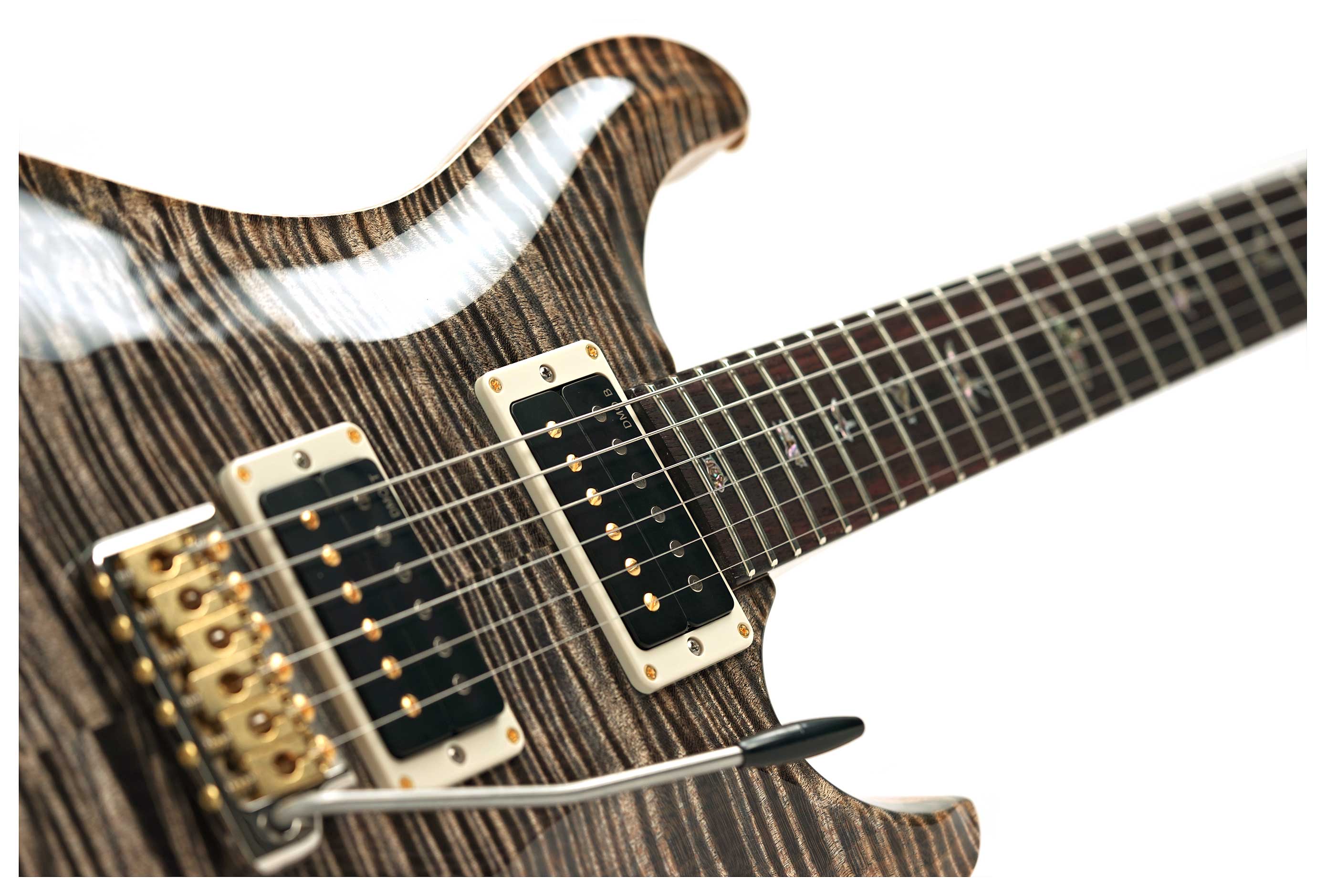 PRS Wood Library Custom 24-08 10 Top Charcoal #0430102