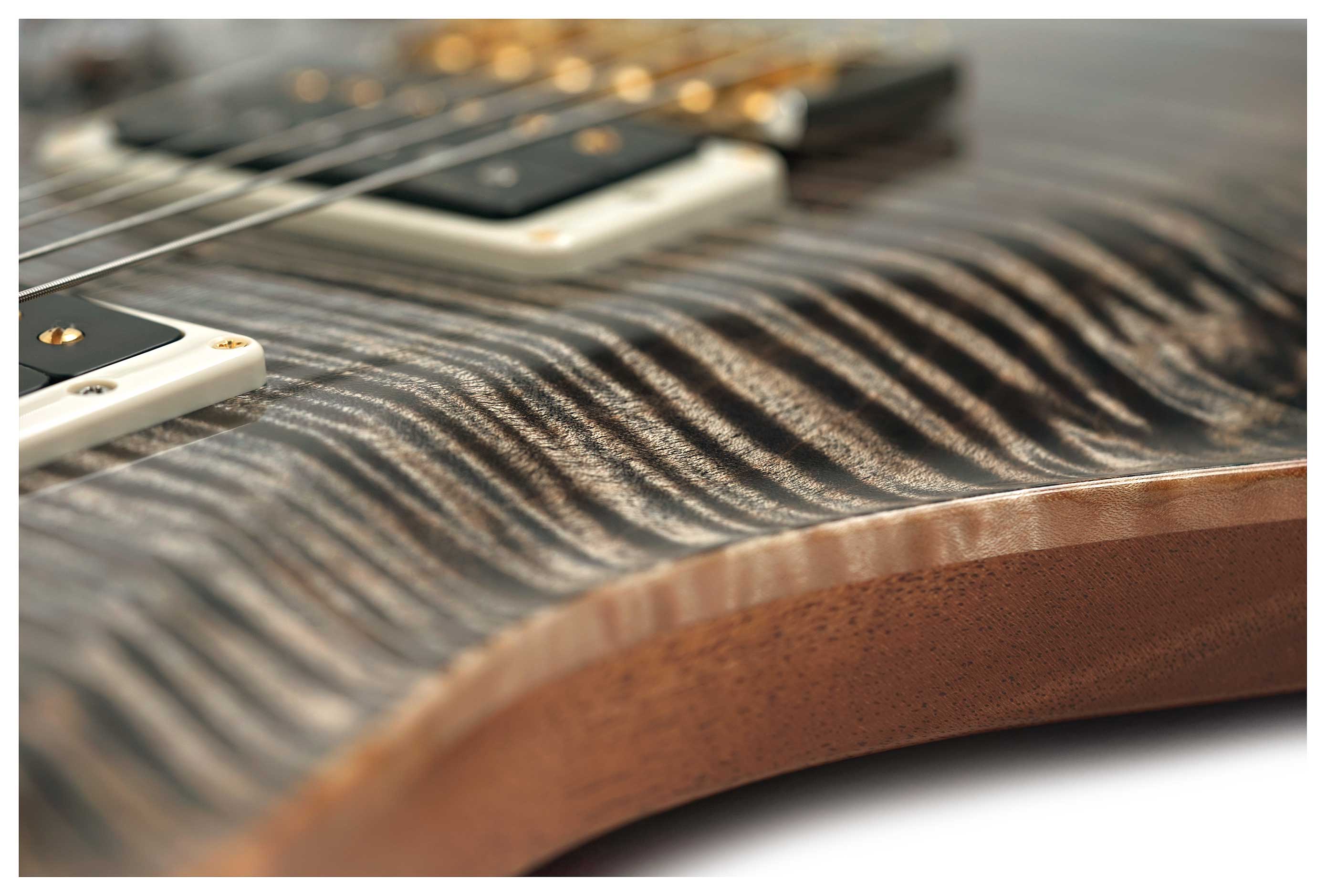 PRS Wood Library Custom 24-08 10 Top Charcoal #0430102
