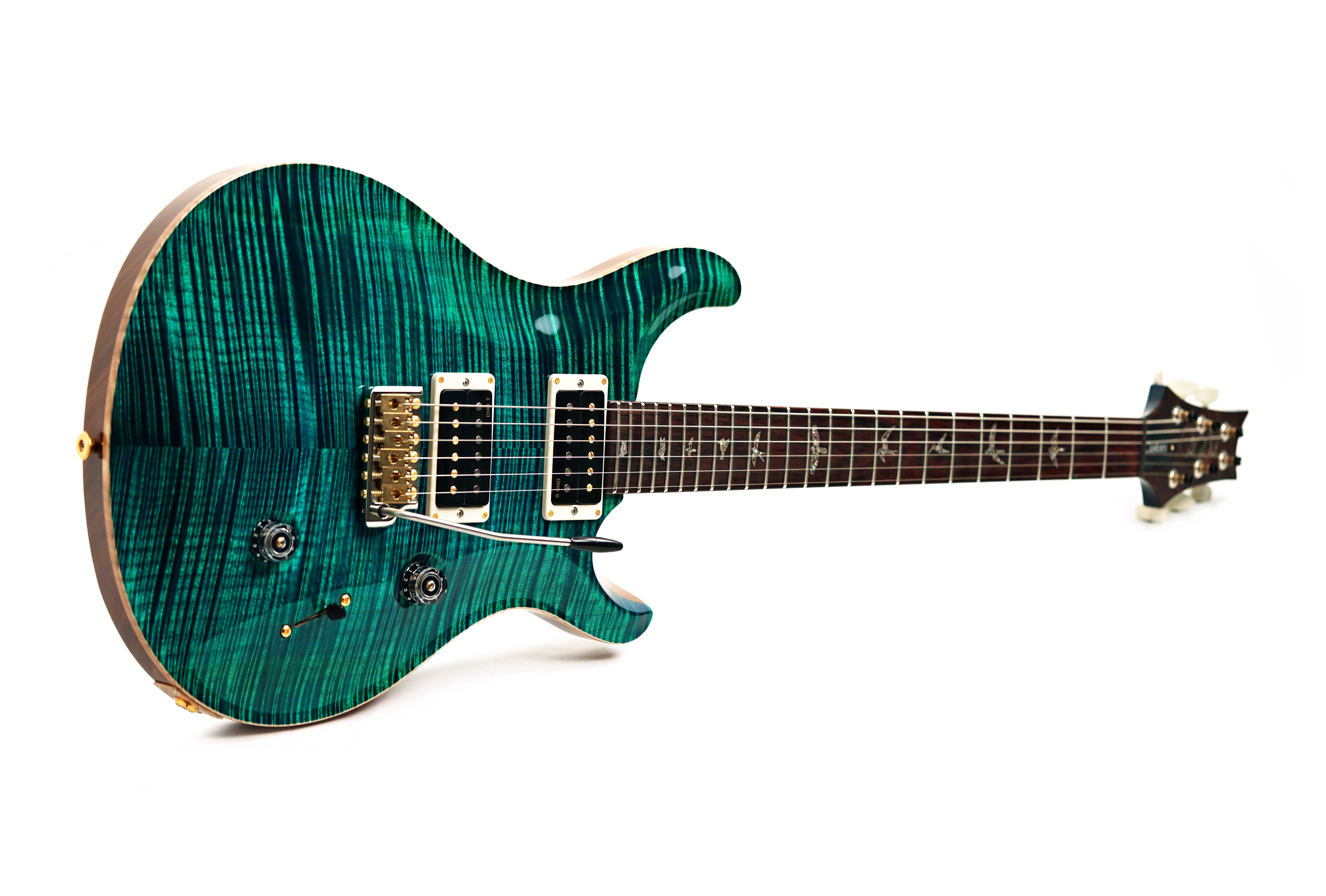 PRS Wood Library Custom 24 10 Top Laguna #0428188