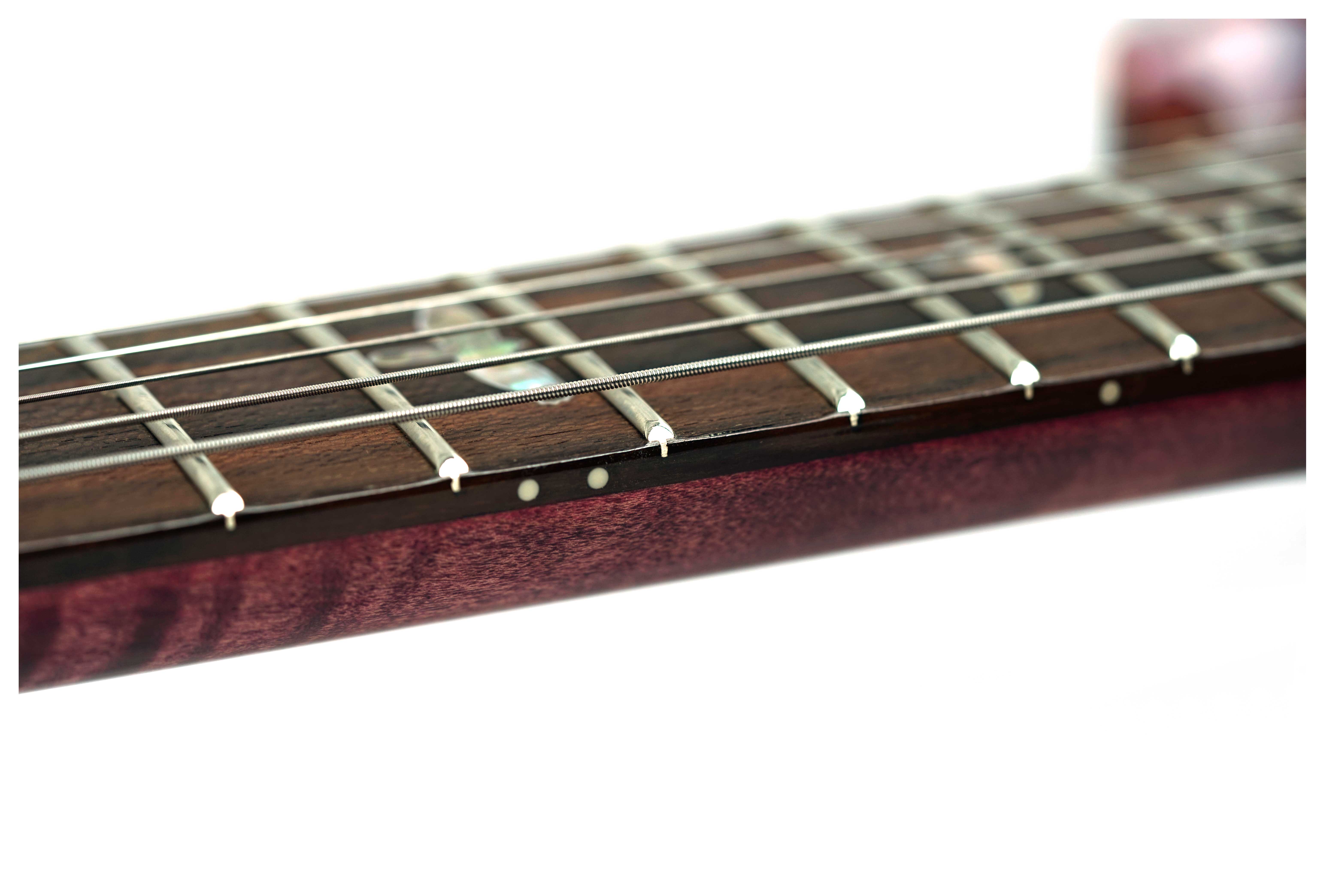 PRS Custom 24-08 10 Top Pomegranate with Flame Maple Neck and DMO Pickups #0425929