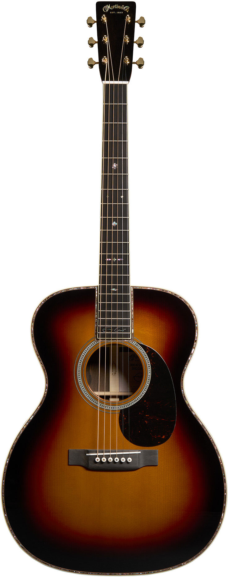 Martin 000-42 Eric Clapton Signature Ziricote Burst