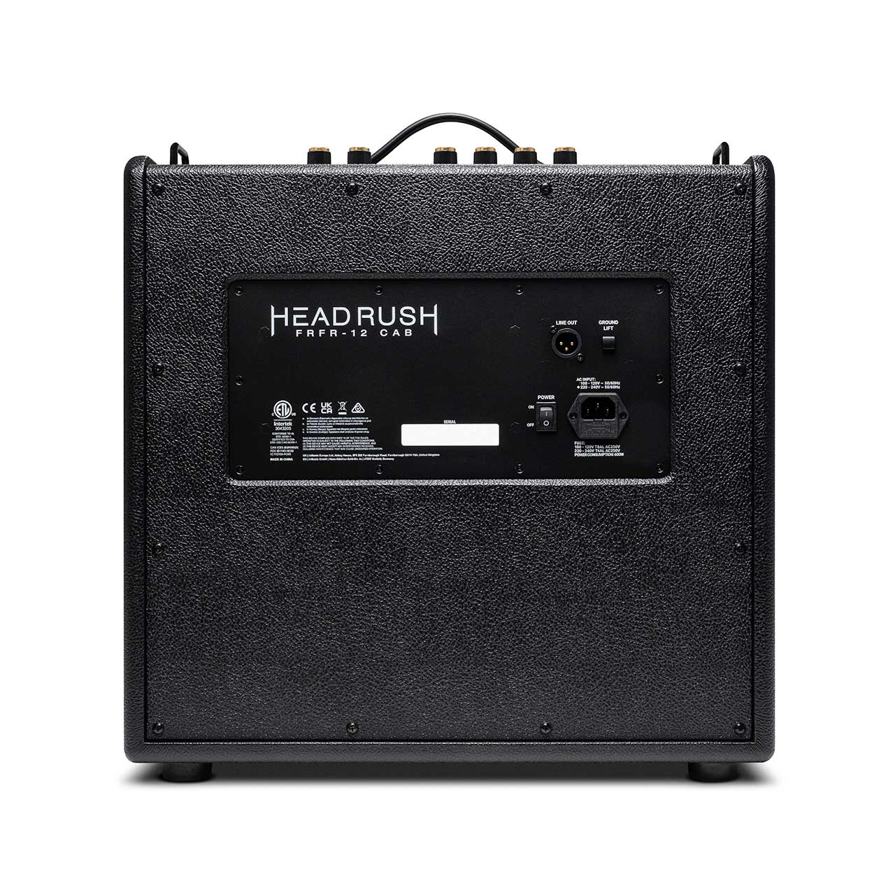 HeadRush FRFR-12 CAB Full-Range Flat-Response 12-Inch Guitar Amp Cabinet with Bluetooth