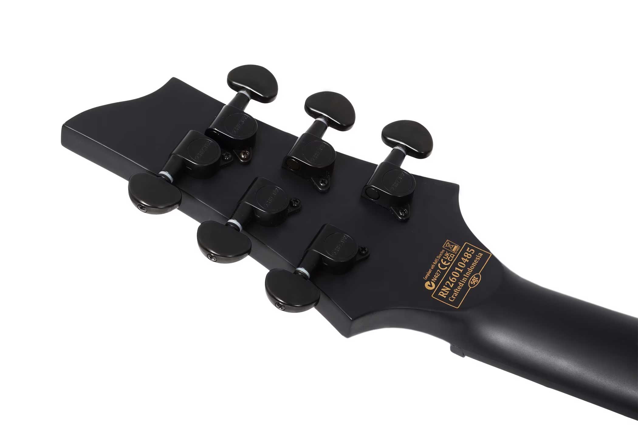 Schecter C-1 Hydro Dip Purple Obsidian
