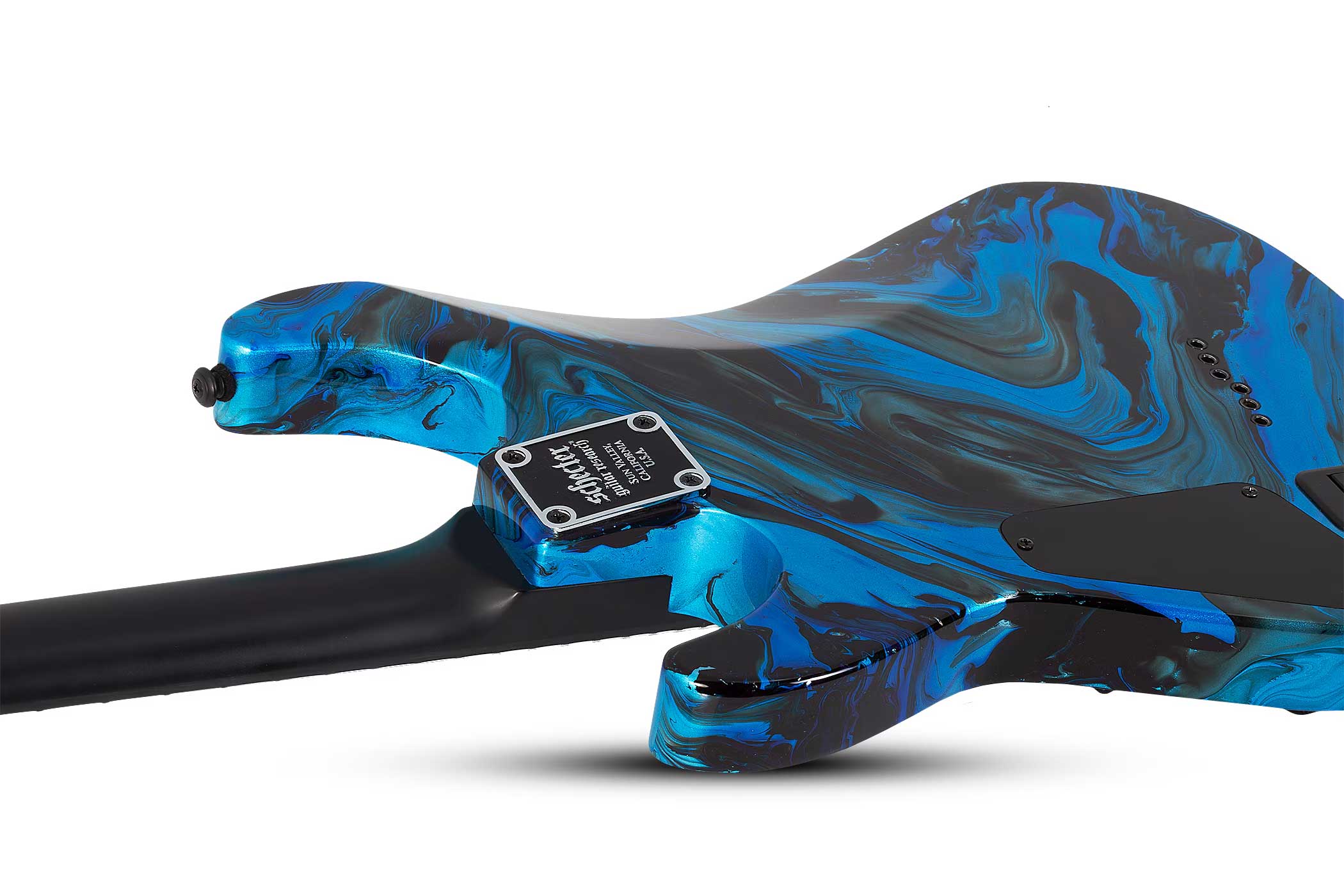 Schecter C-1 Hydro Dip Midnight Tide