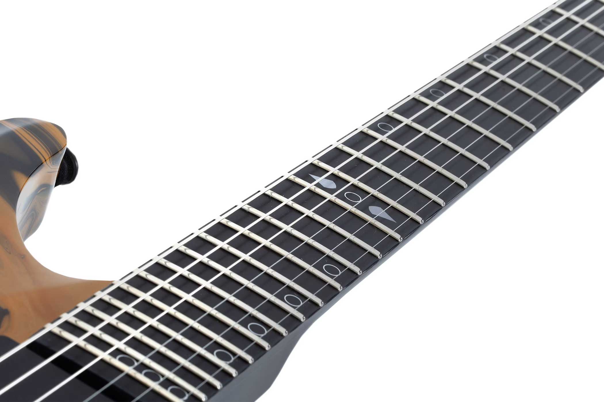 Schecter C-1 Hydro Dip Golden Eclipse