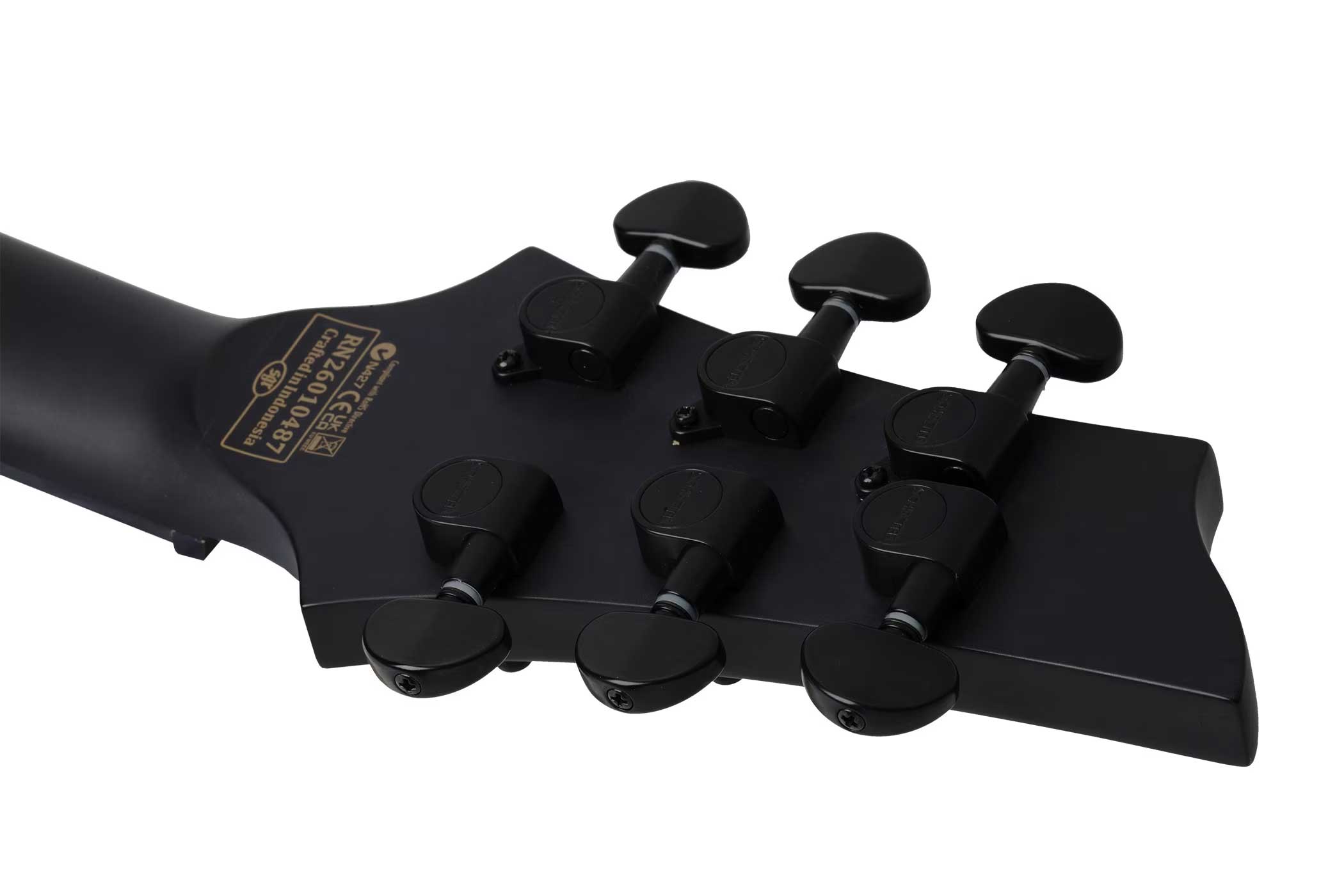 Schecter C-1 Hydro Dip Midnight Tide Left Handed
